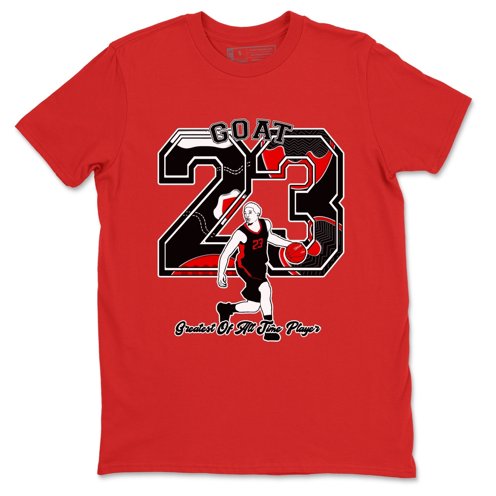 Goat Player snkmatch Tees - Air Jordan 11 Bred Velvet