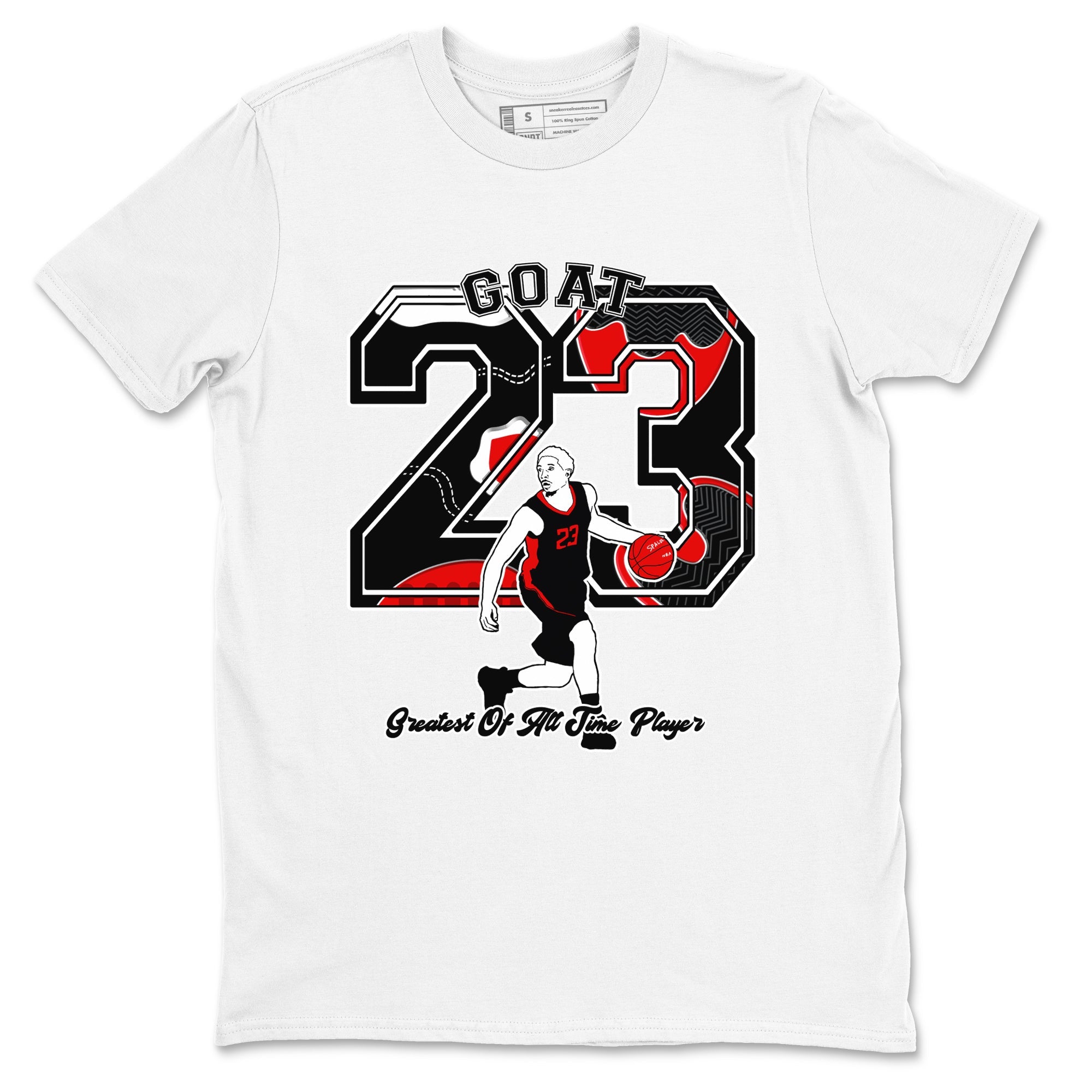 Goat Player snkmatch Tees - Air Jordan 11 Bred Velvet