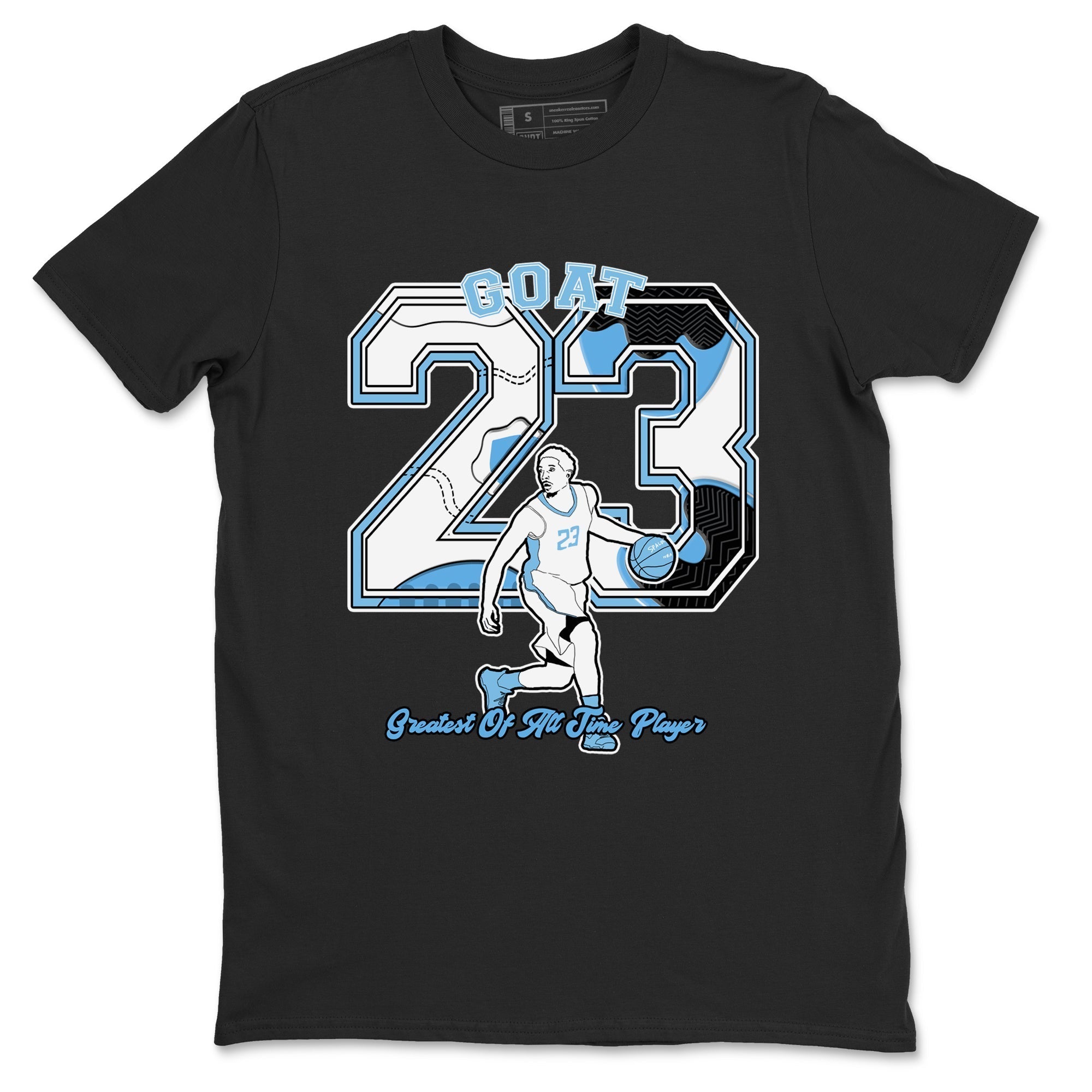 Goat Player snkmatch Tees - Air Jordan 11 Legend Blue