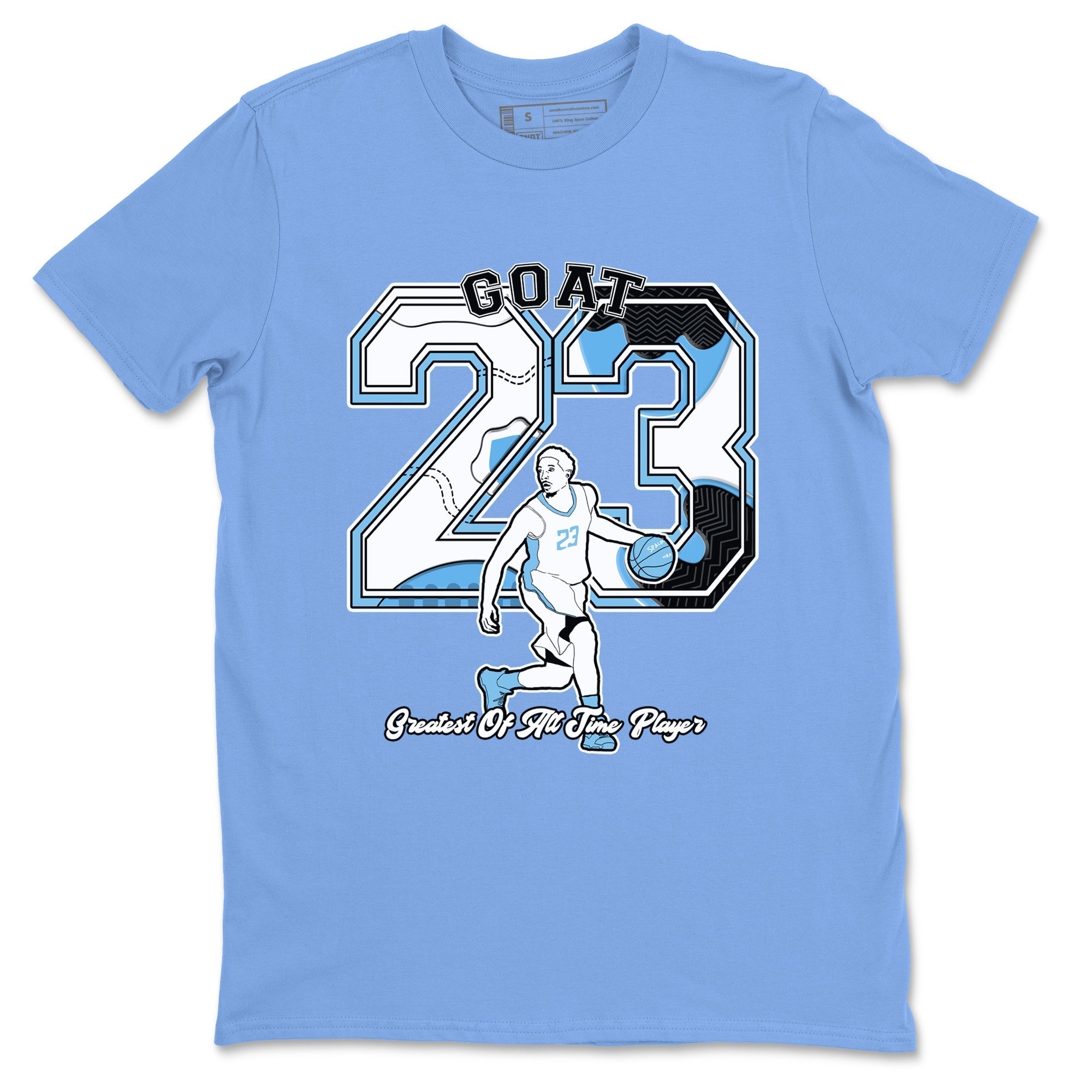 Goat Player snkmatch Tees - Air Jordan 11 Legend Blue