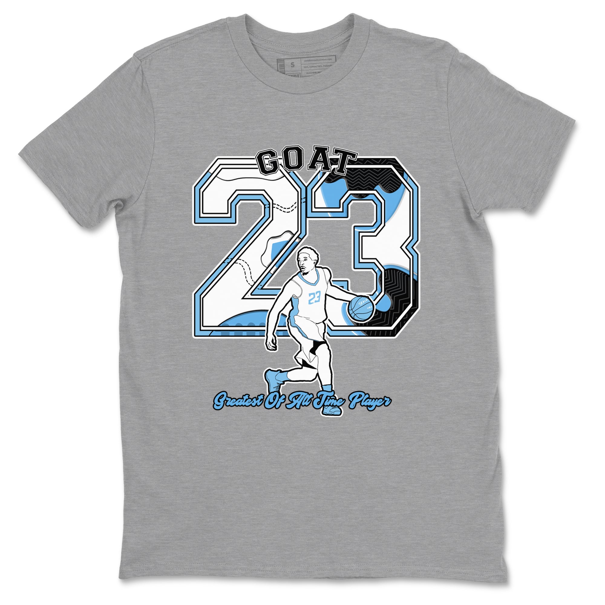 Goat Player snkmatch Tees - Air Jordan 11 Legend Blue