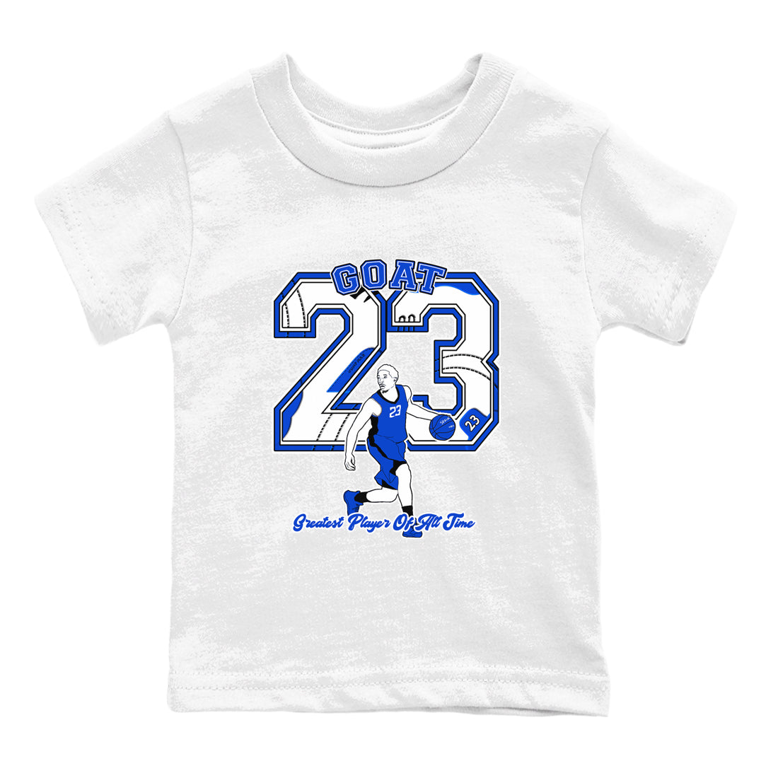 Goat Player snkmatch Tees Kids - Air Jordan 12 Blueberry
