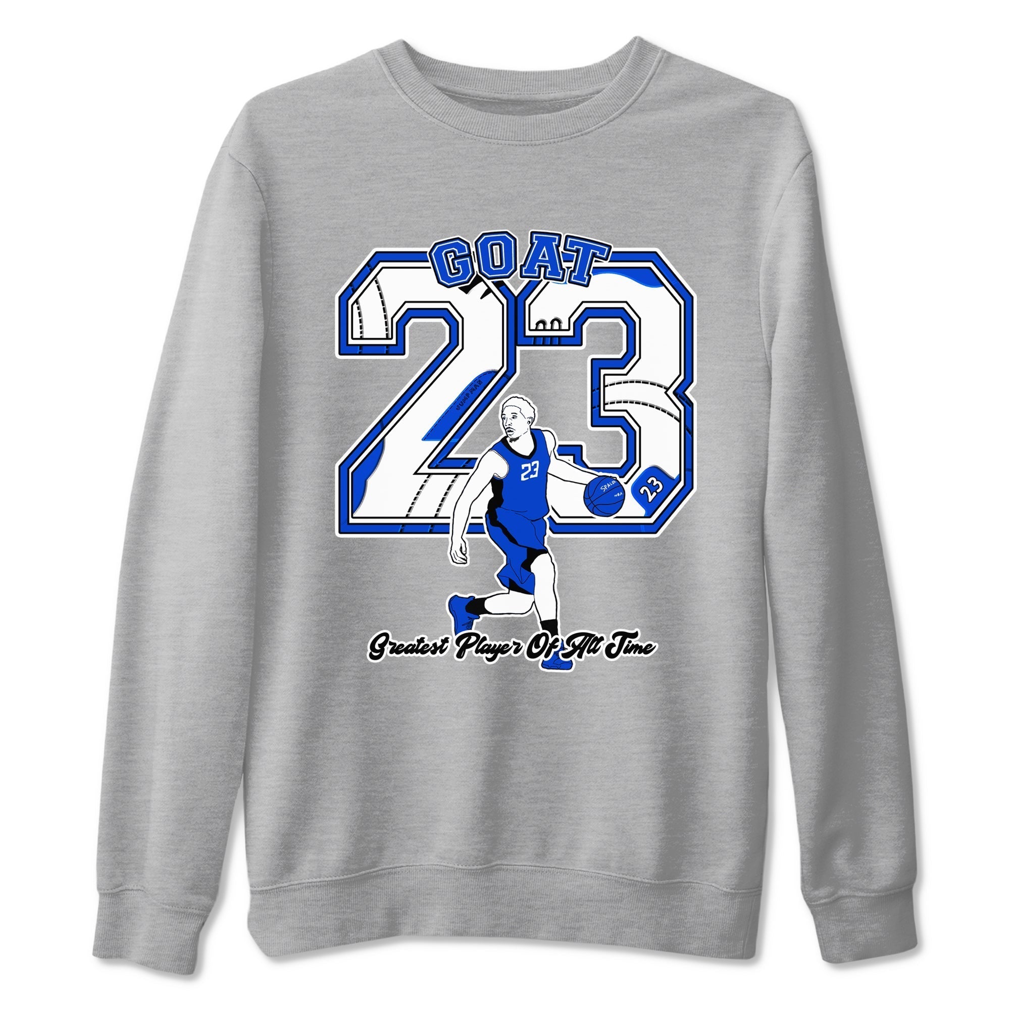 Goat Player snkmatch Tees - Air Jordan 12 Blueberry