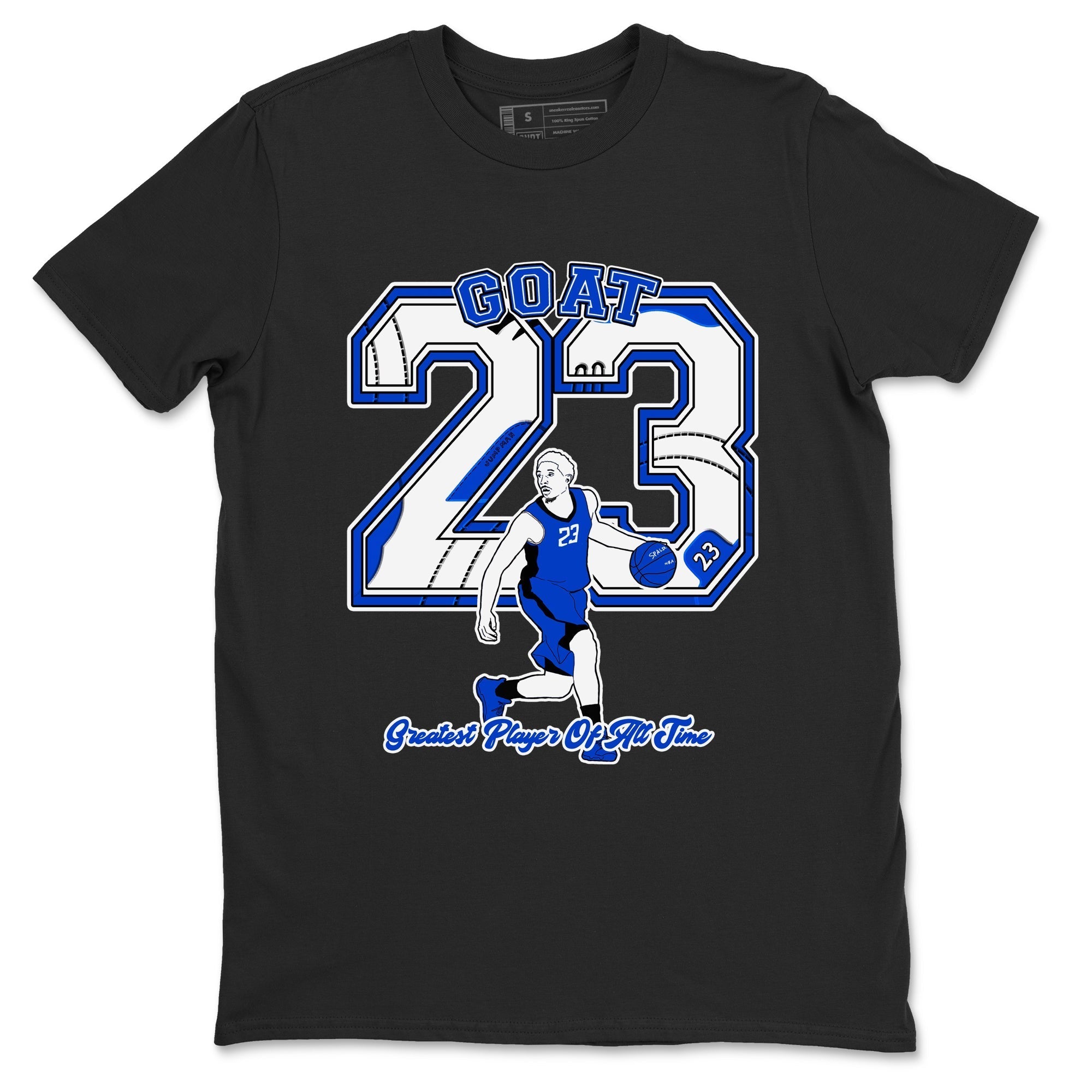 Goat Player snkmatch Tees - Air Jordan 12 Blueberry