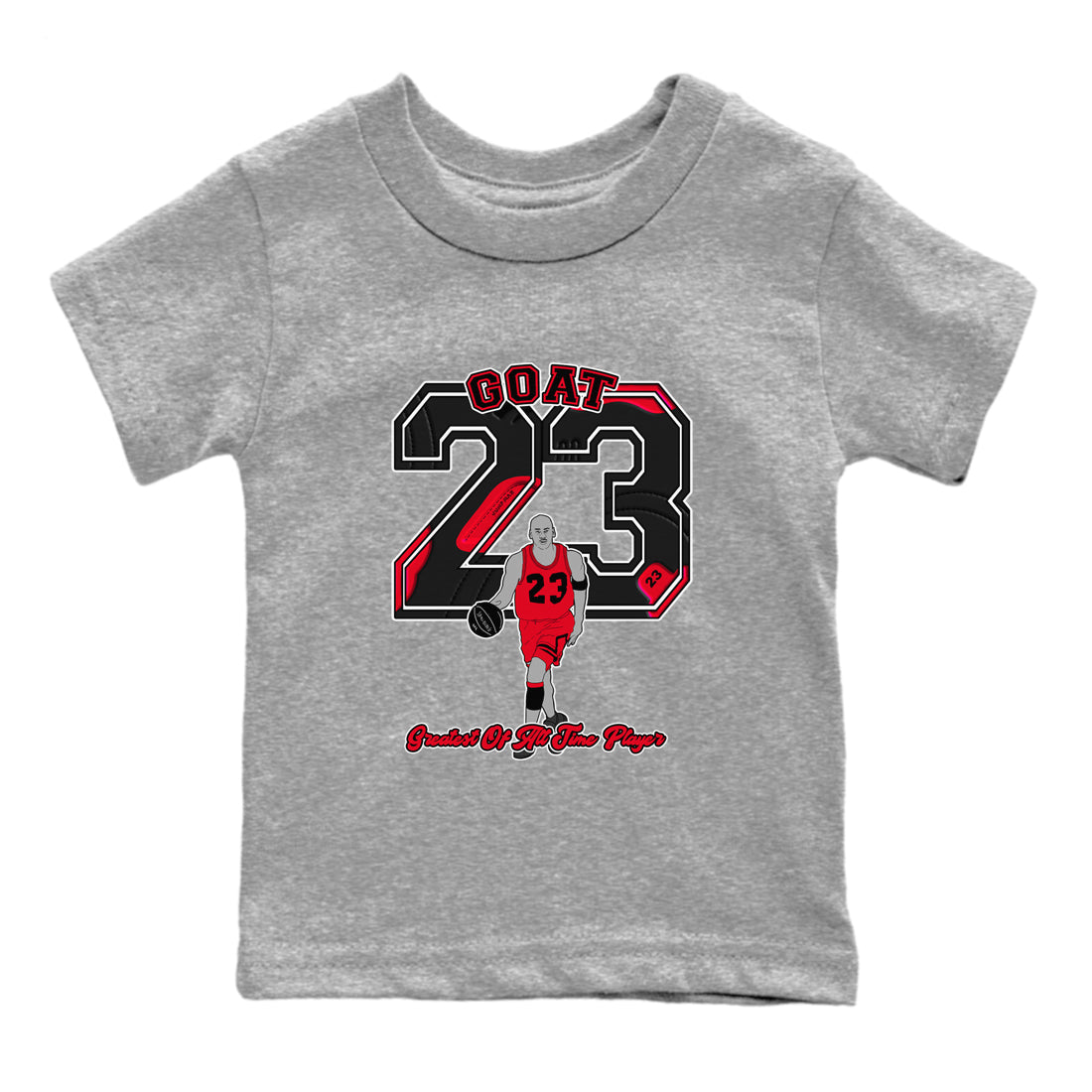 Goat Player snkmatch Tees Kids - Air Jordan 12 Flu Game