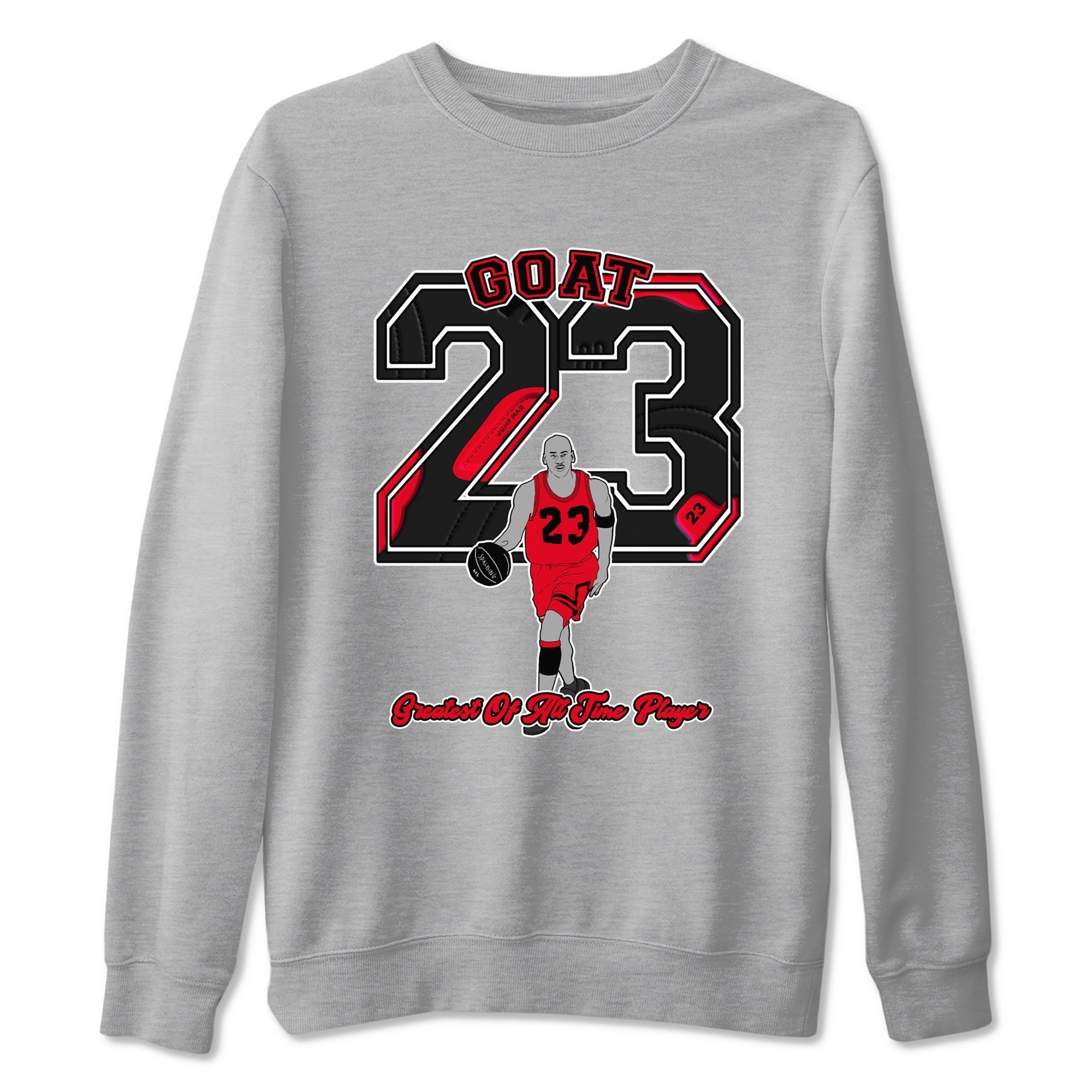 Goat Player snkmatch Tees - Air Jordan 12 Flu Game