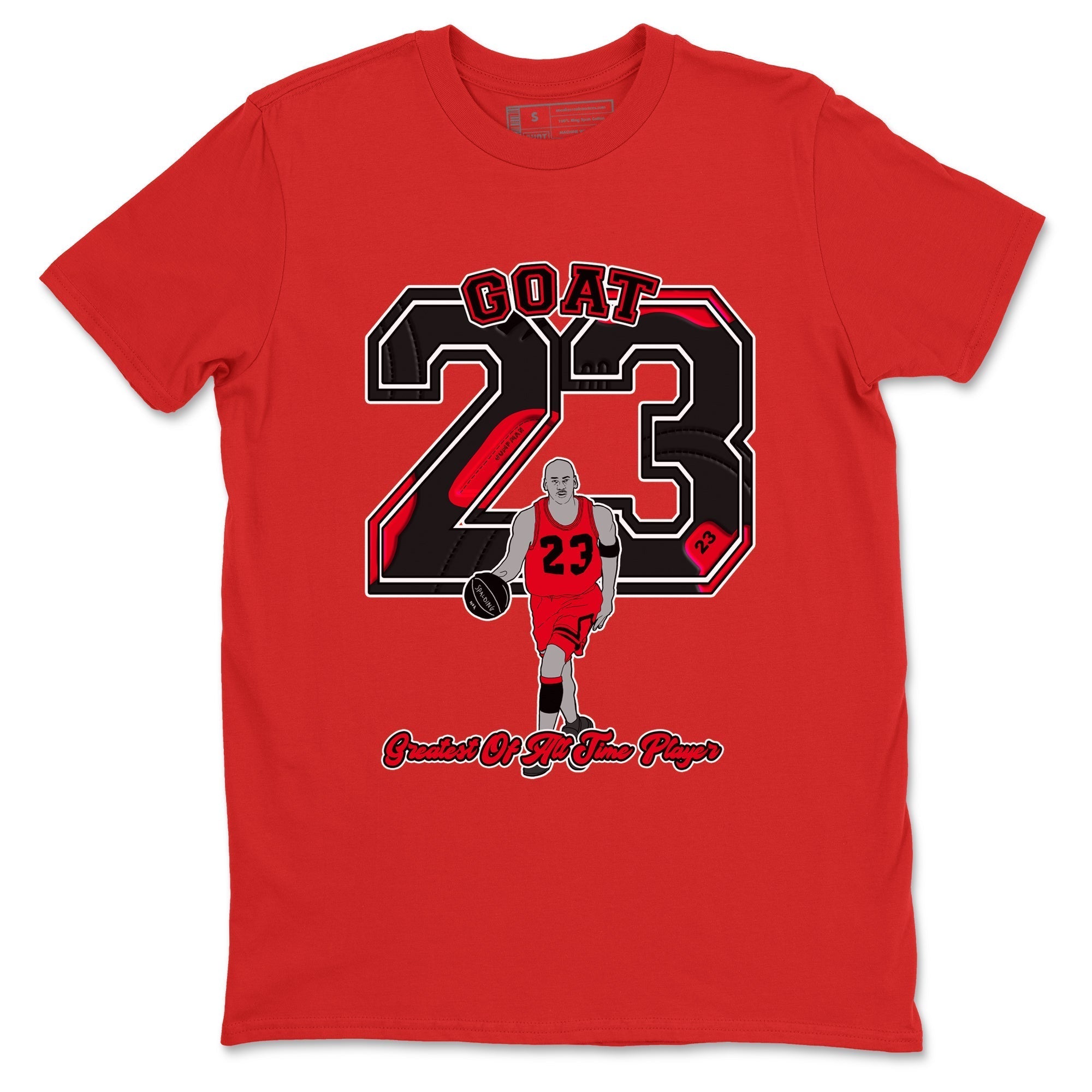 Goat Player snkmatch Tees - Air Jordan 12 Flu Game