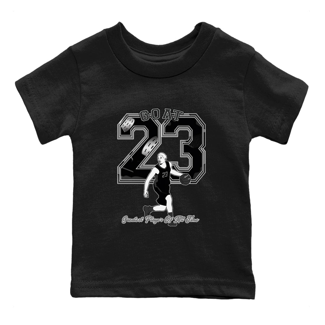 Goat Player snkmatch Tees Kids - Air Jordan 4 Black Cat