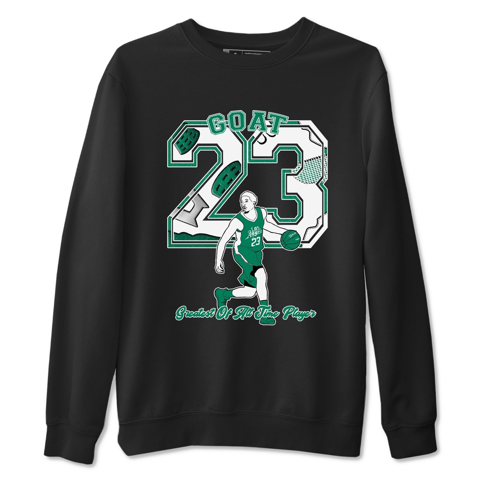 Goat Player snkmatch Tees - Air Jordan 4 Oxidized Green