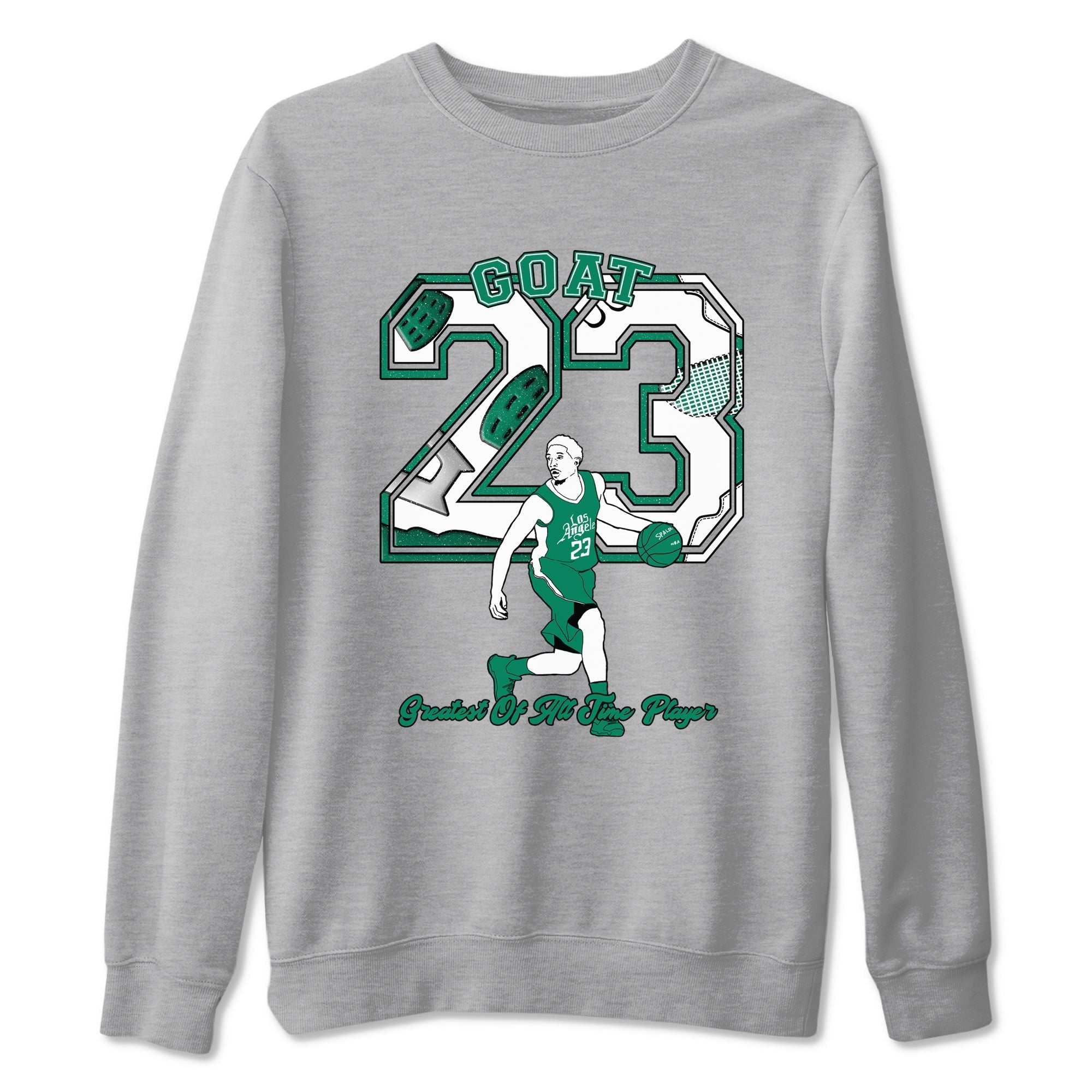 Goat Player snkmatch Tees - Air Jordan 4 Oxidized Green