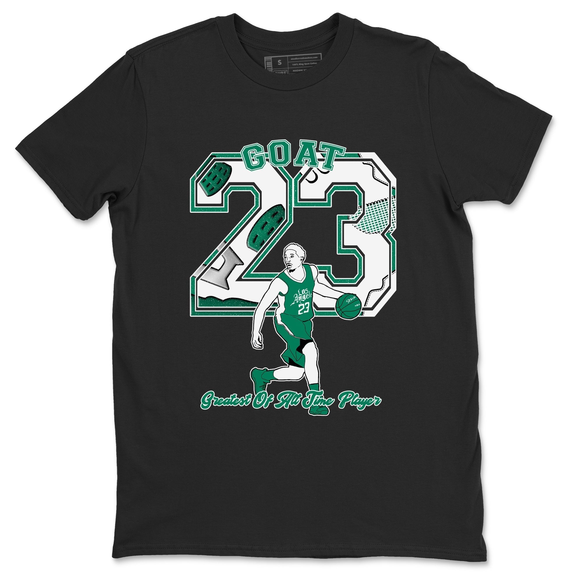 Goat Player snkmatch Tees - Air Jordan 4 Oxidized Green