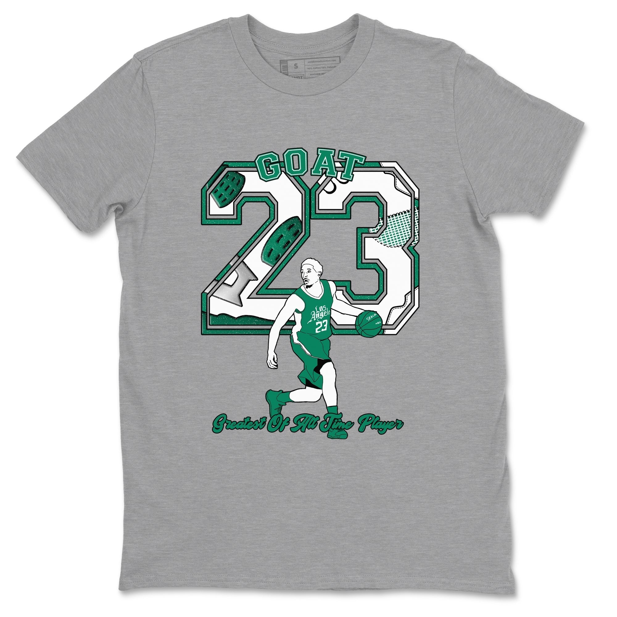 Goat Player snkmatch Tees - Air Jordan 4 Oxidized Green