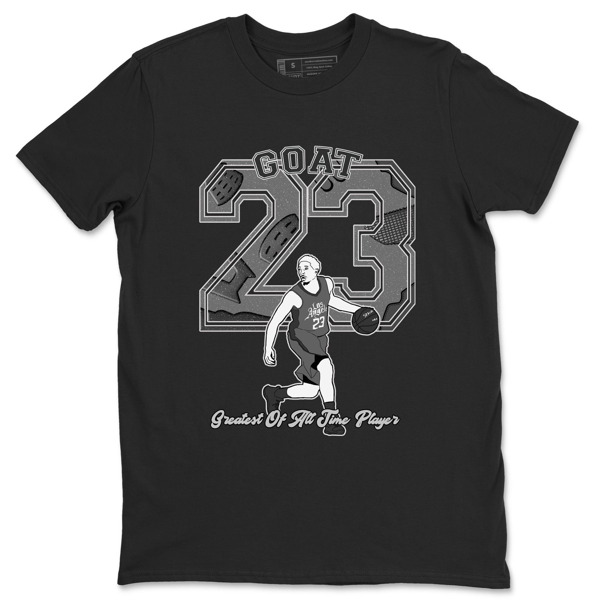 Goat Player snkmatch Tees - Air Jordan 4 Wet Cement