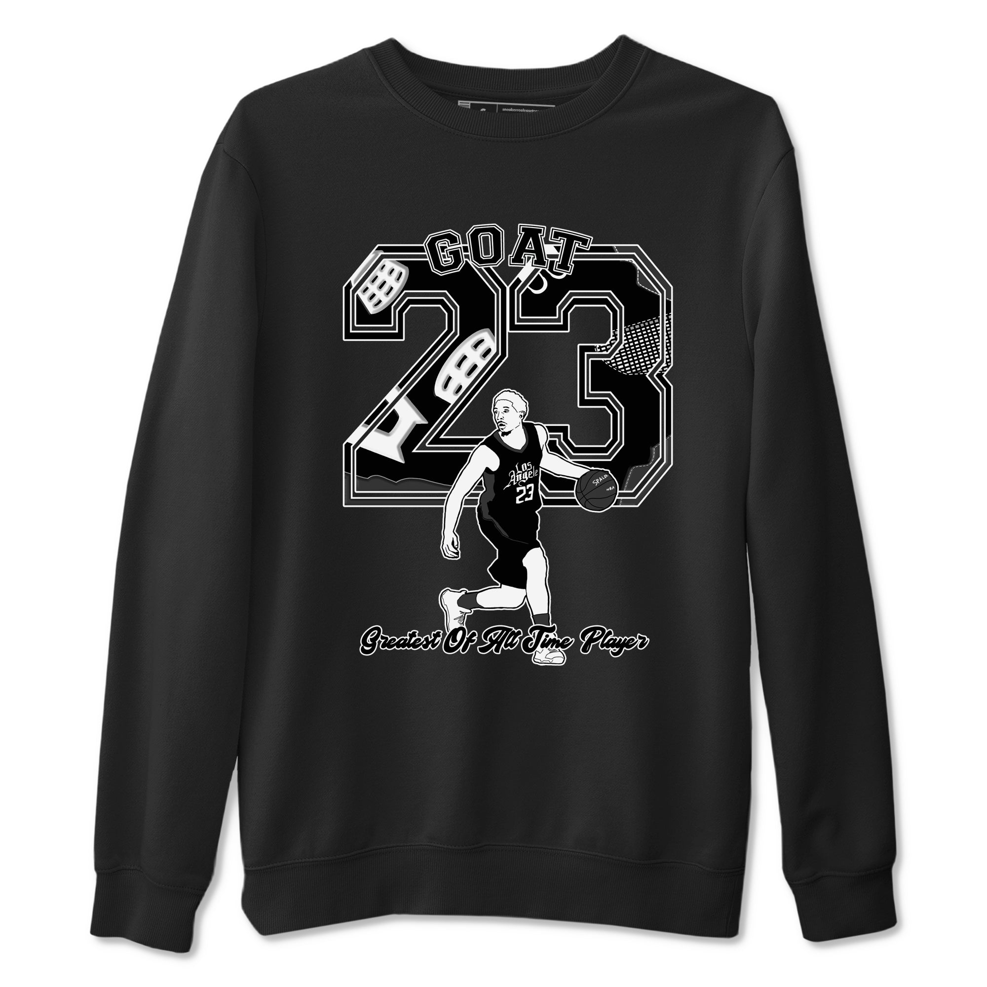 Goat Player snkmatch Tees - Air Jordan 4 White Thunder