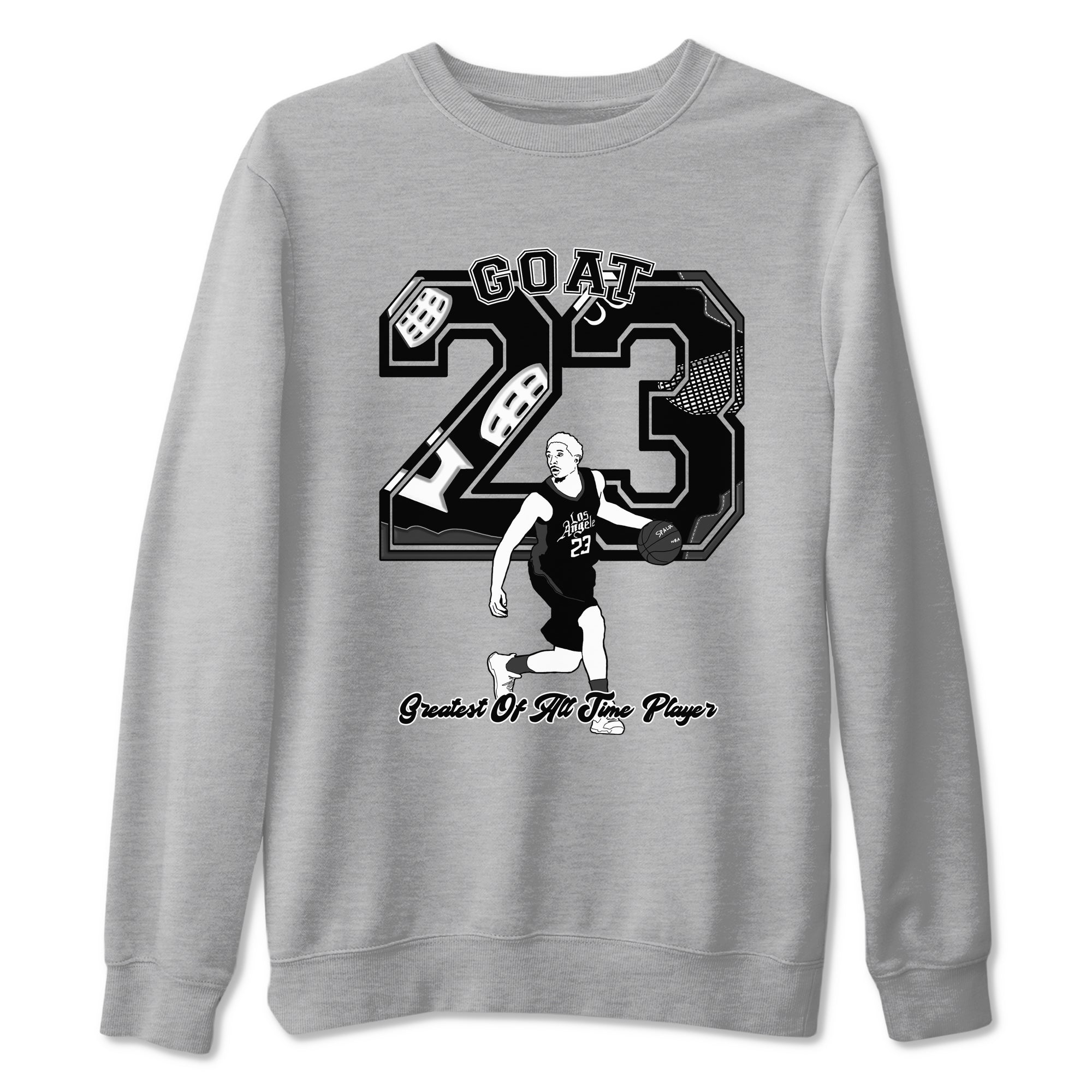 Goat Player snkmatch Tees - Air Jordan 4 White Thunder
