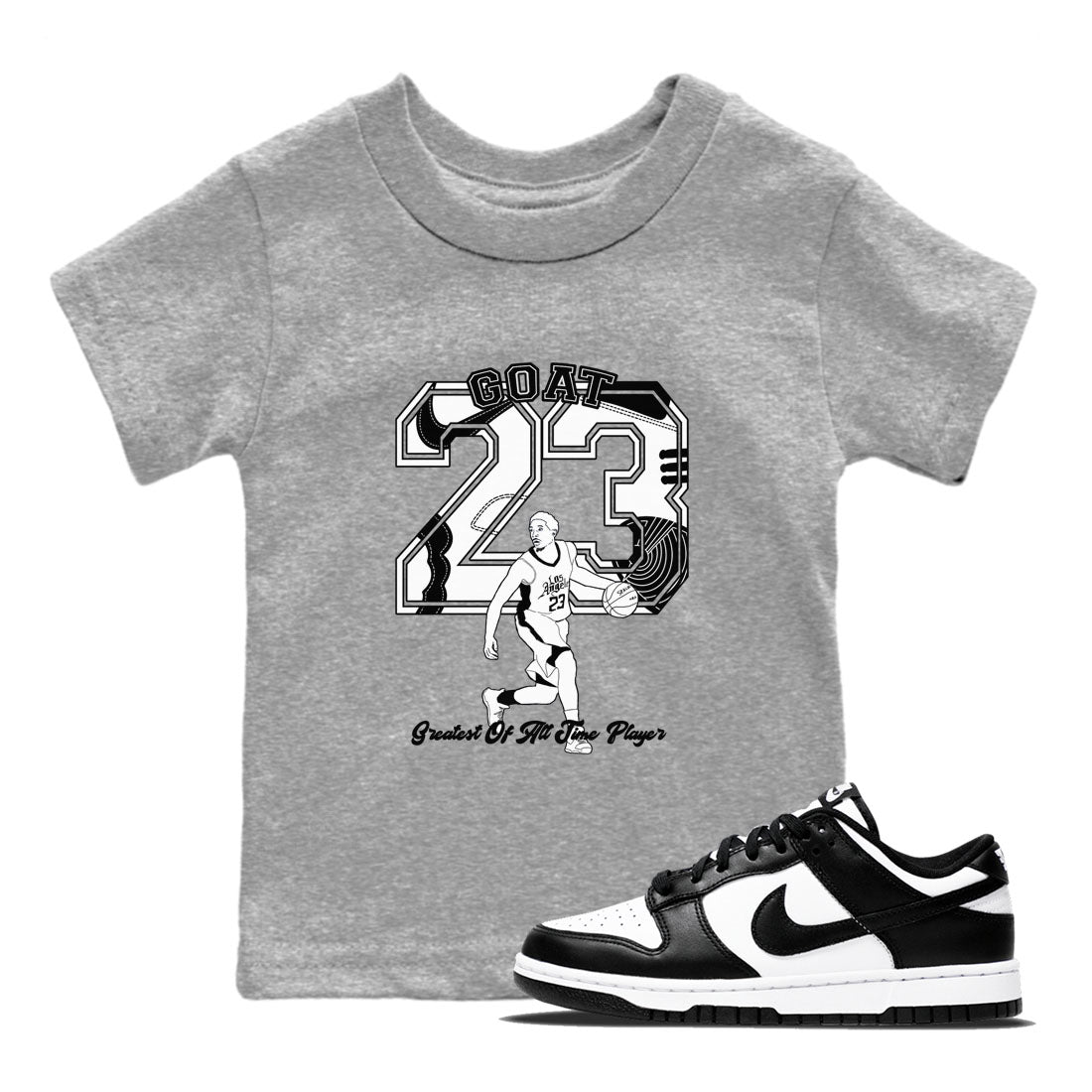 Goat Player snkmatch Tees Kids - Dunk Panda