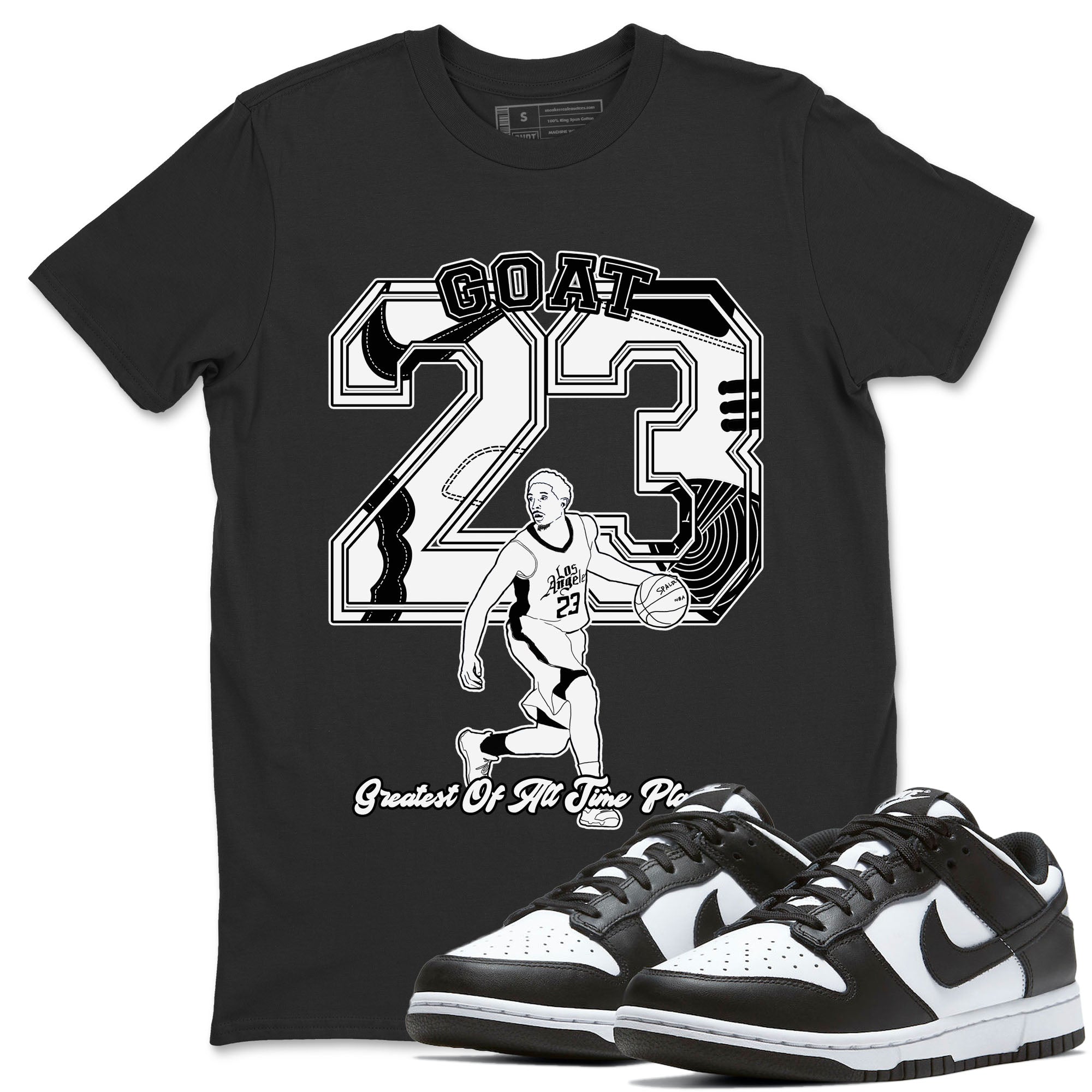 Goat Player snkmatch Tees - Dunk Panda