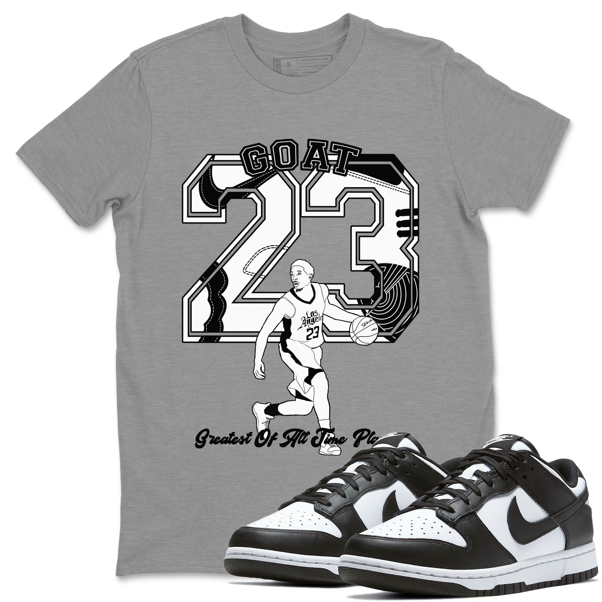 Goat Player snkmatch Tees - Dunk Panda