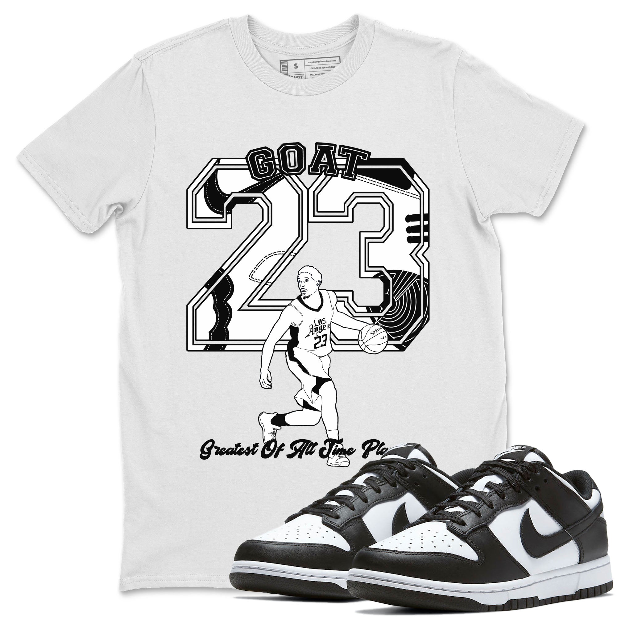 Goat Player snkmatch Tees - Dunk Panda