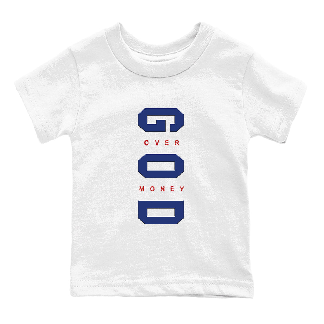 God Over Money snkmatch Tees Kids - Air Jordan 1 Rare Air