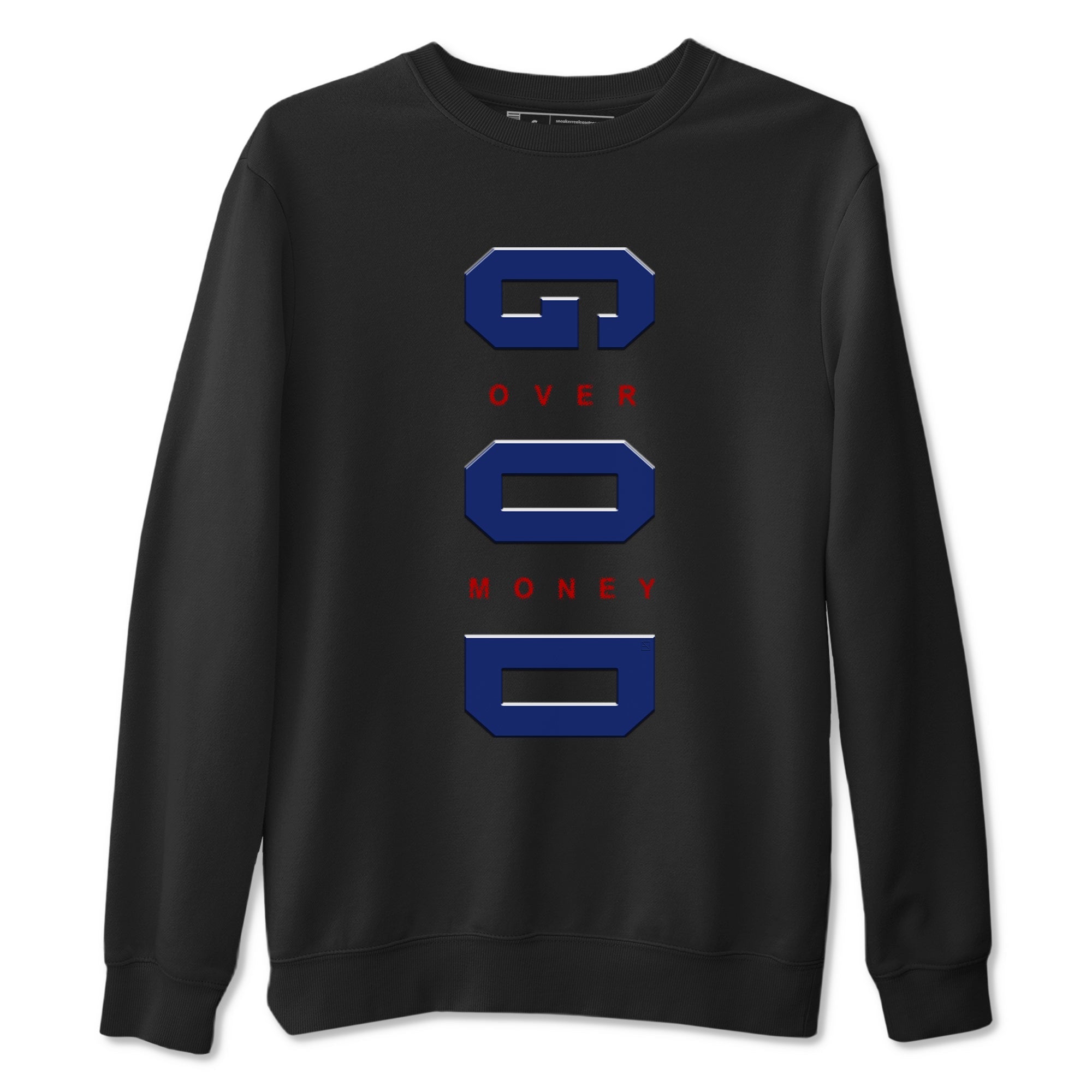 God Over Money snkmatch Tees - Air Jordan 1 Rare Air