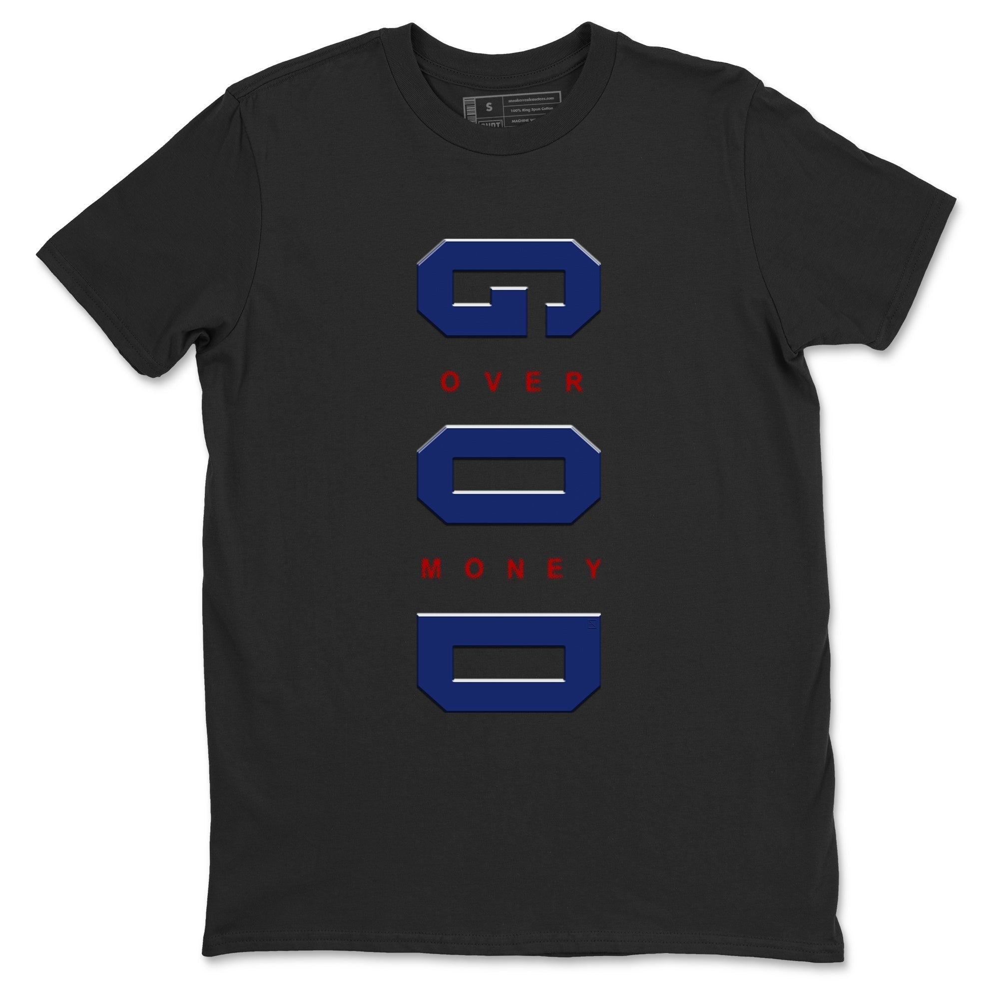 God Over Money snkmatch Tees - Air Jordan 1 Rare Air