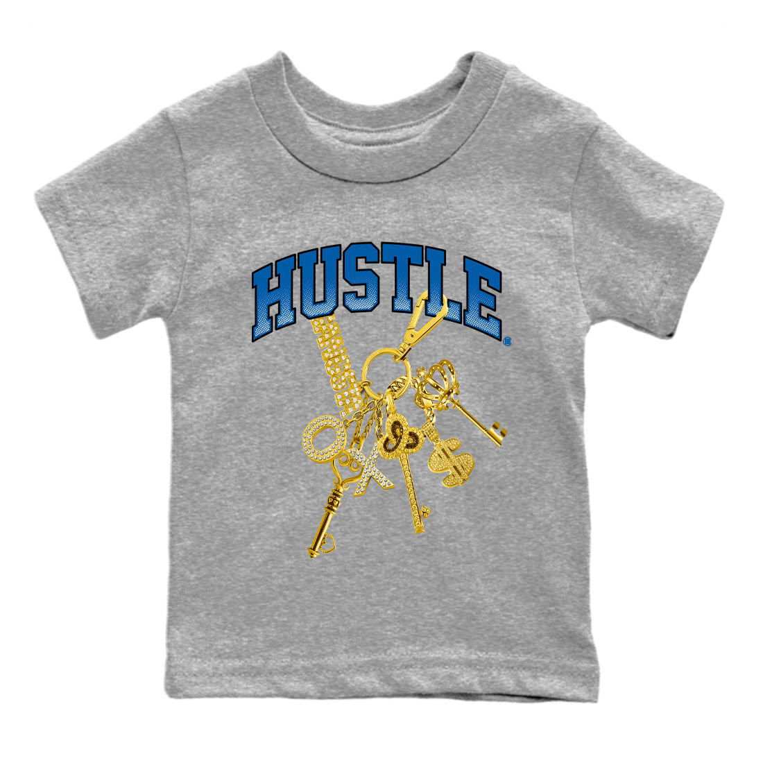 Gold Hustle Kids Tops - Air Jordan 3 Wizards