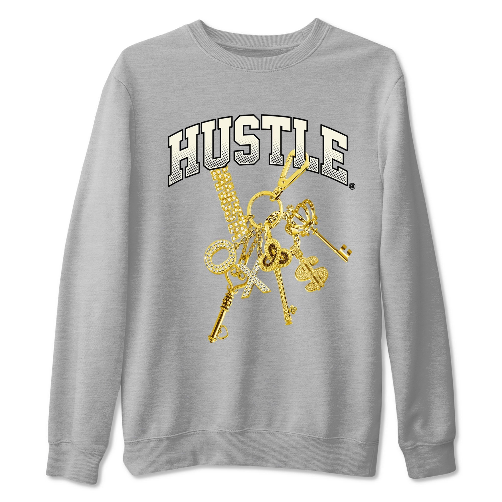 Gold Hustle snkmatch Tees - Air Jordan 4 Sail 2024