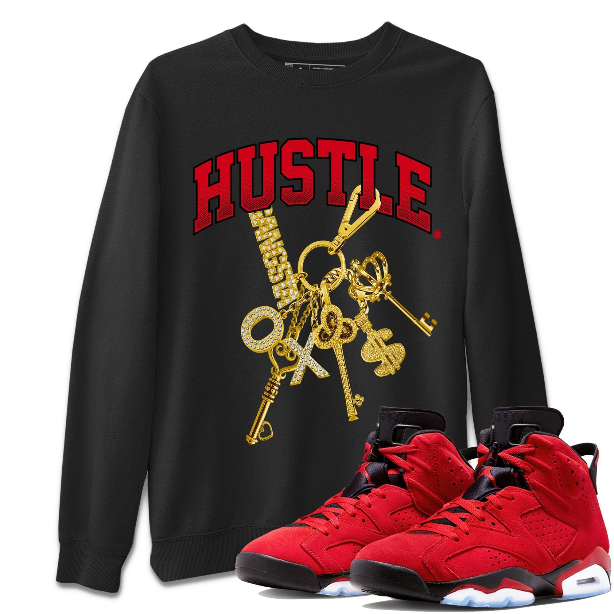 Gold Hustle Unisex Tops - Air Jordan 6 Toro Bravo
