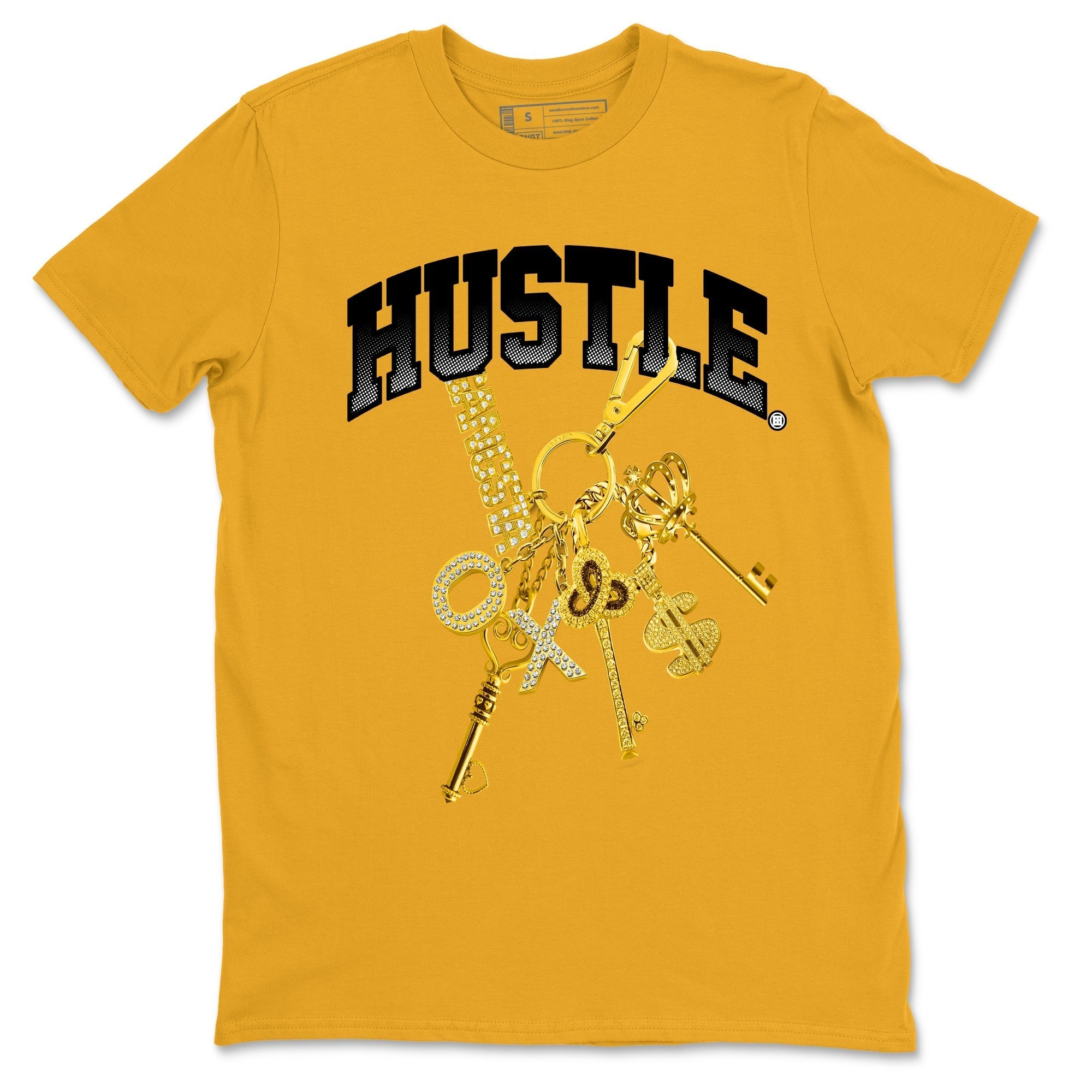 Gold Hustle snkmatch Tees - Dunk High Pollen