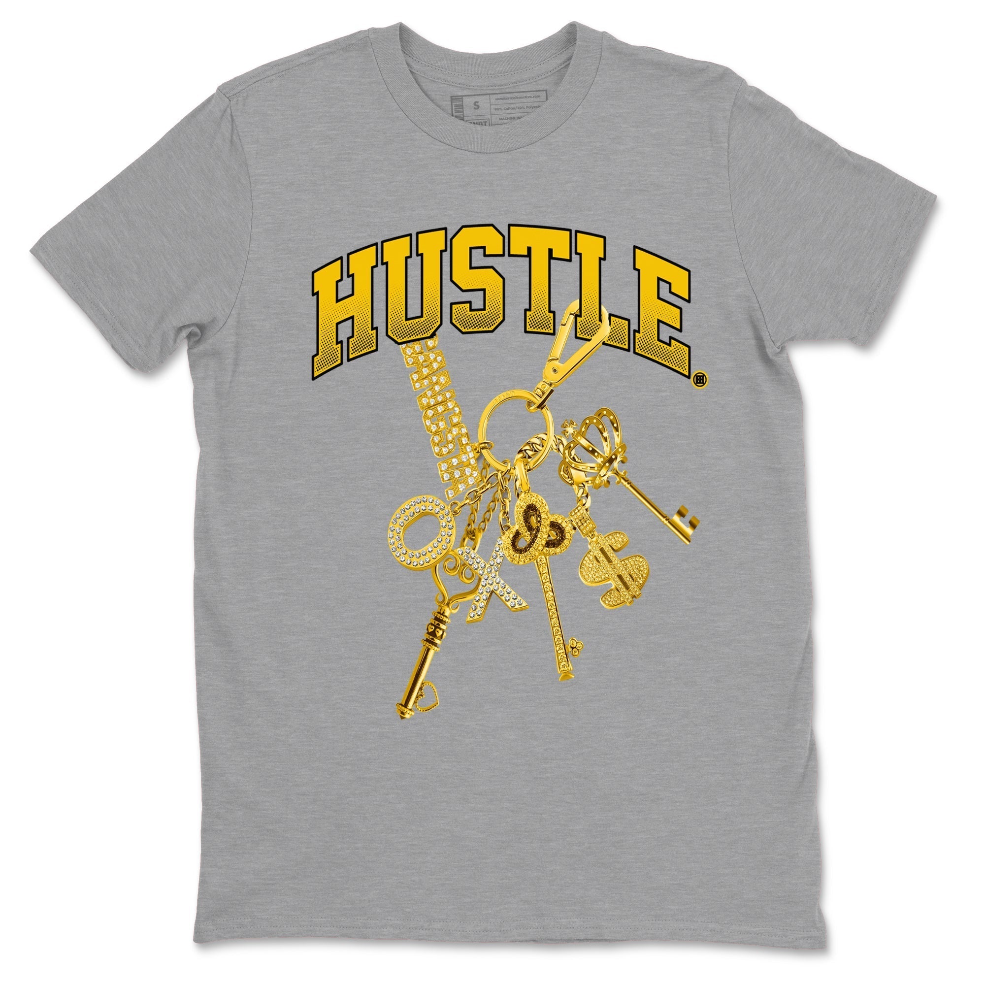 Gold Hustle snkmatch Tees - Dunk High Pollen