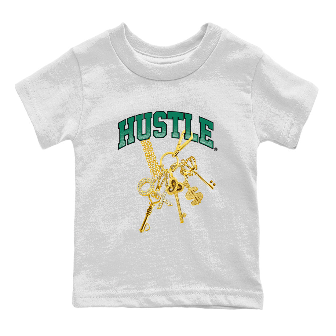 Gold Hustle snkmatch Tee Kids - Samba Collegiate Green Gum