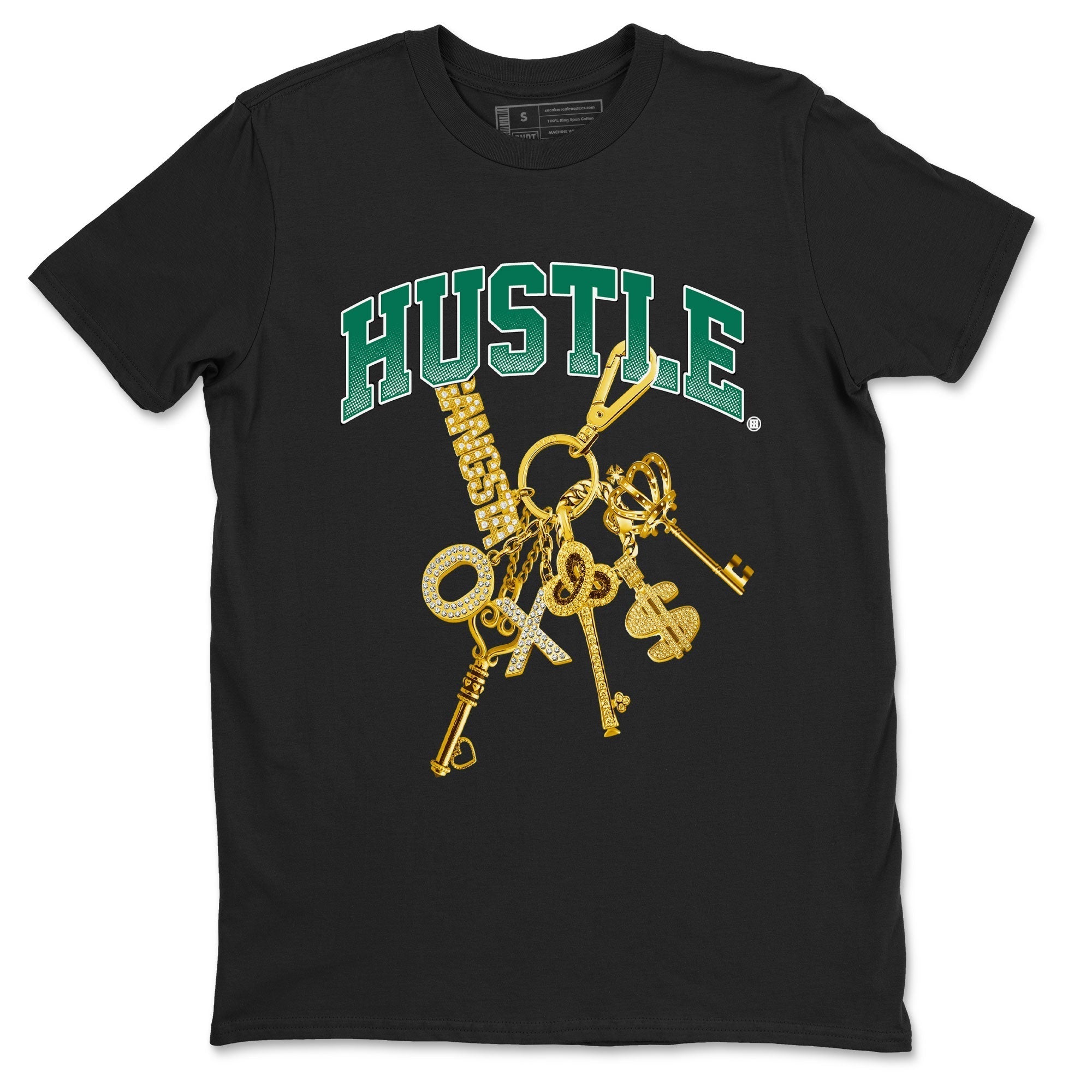 Gold Hustle snkmatch Tee - Samba Collegiate Green Gum