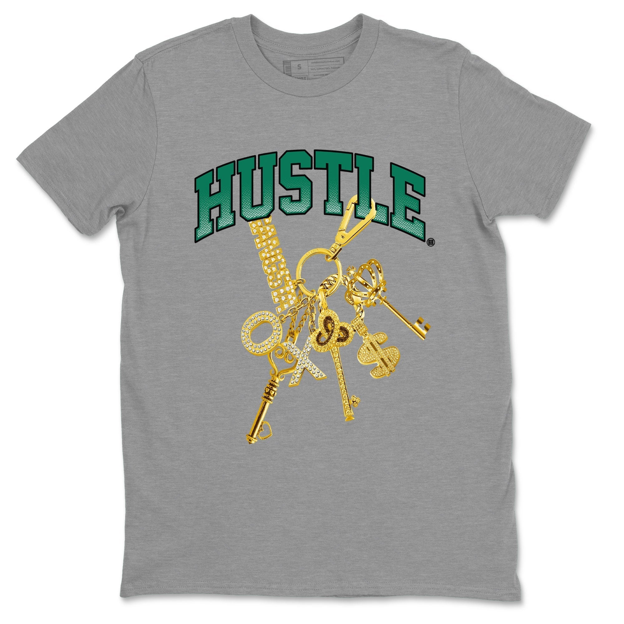 Gold Hustle snkmatch Tee - Samba Collegiate Green Gum