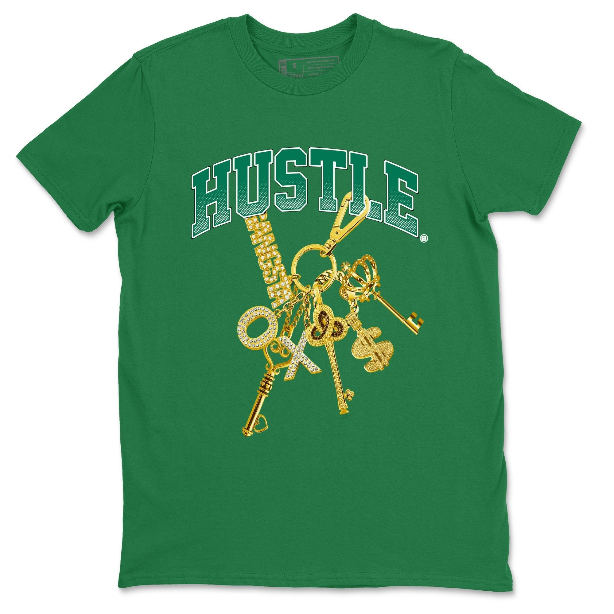 Gold Hustle snkmatch Tee - Samba Collegiate Green Gum