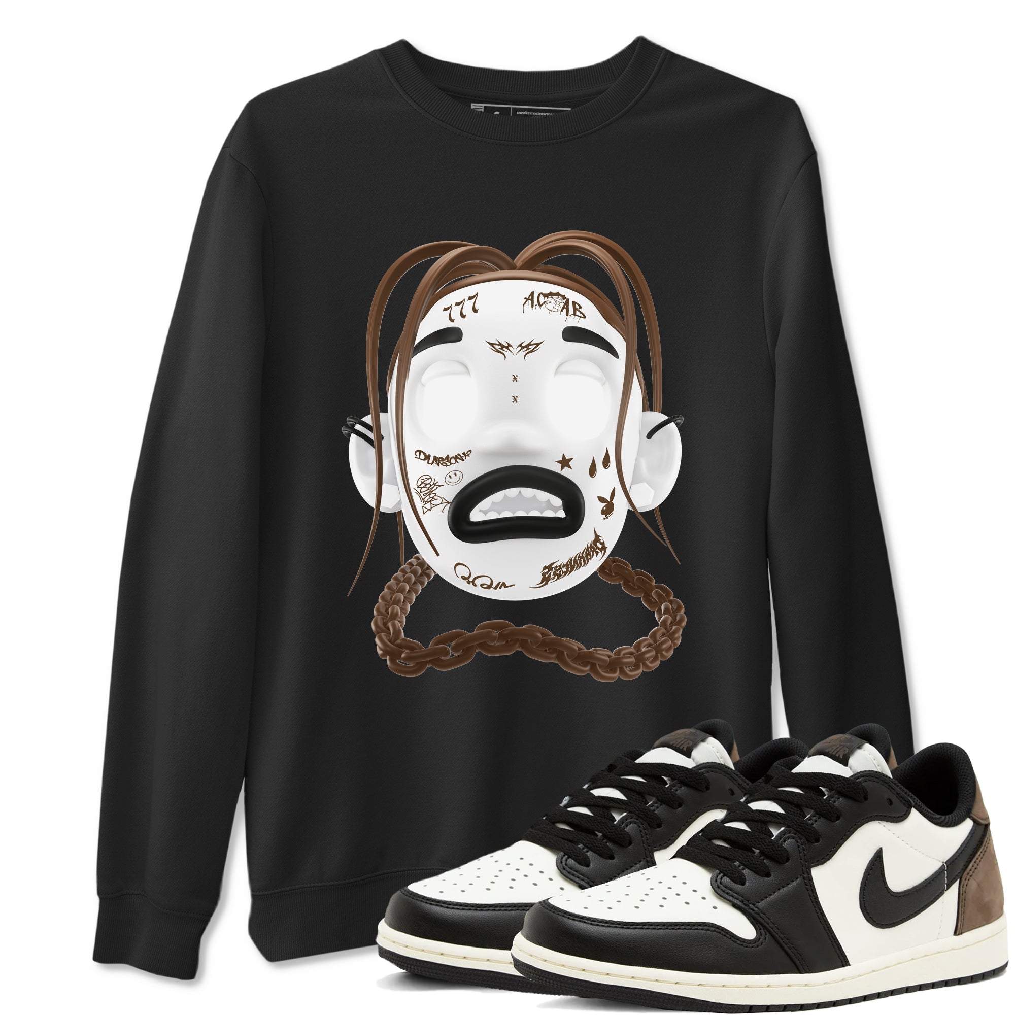 Goosebumps Boy snkmatch Tees - Air Jordan 1 Mocha