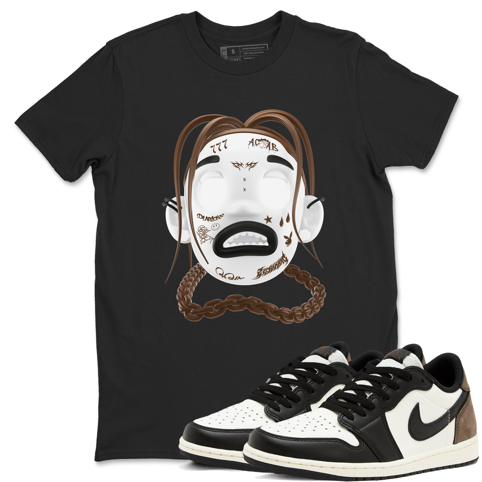 Goosebumps Boy snkmatch Tees - Air Jordan 1 Mocha