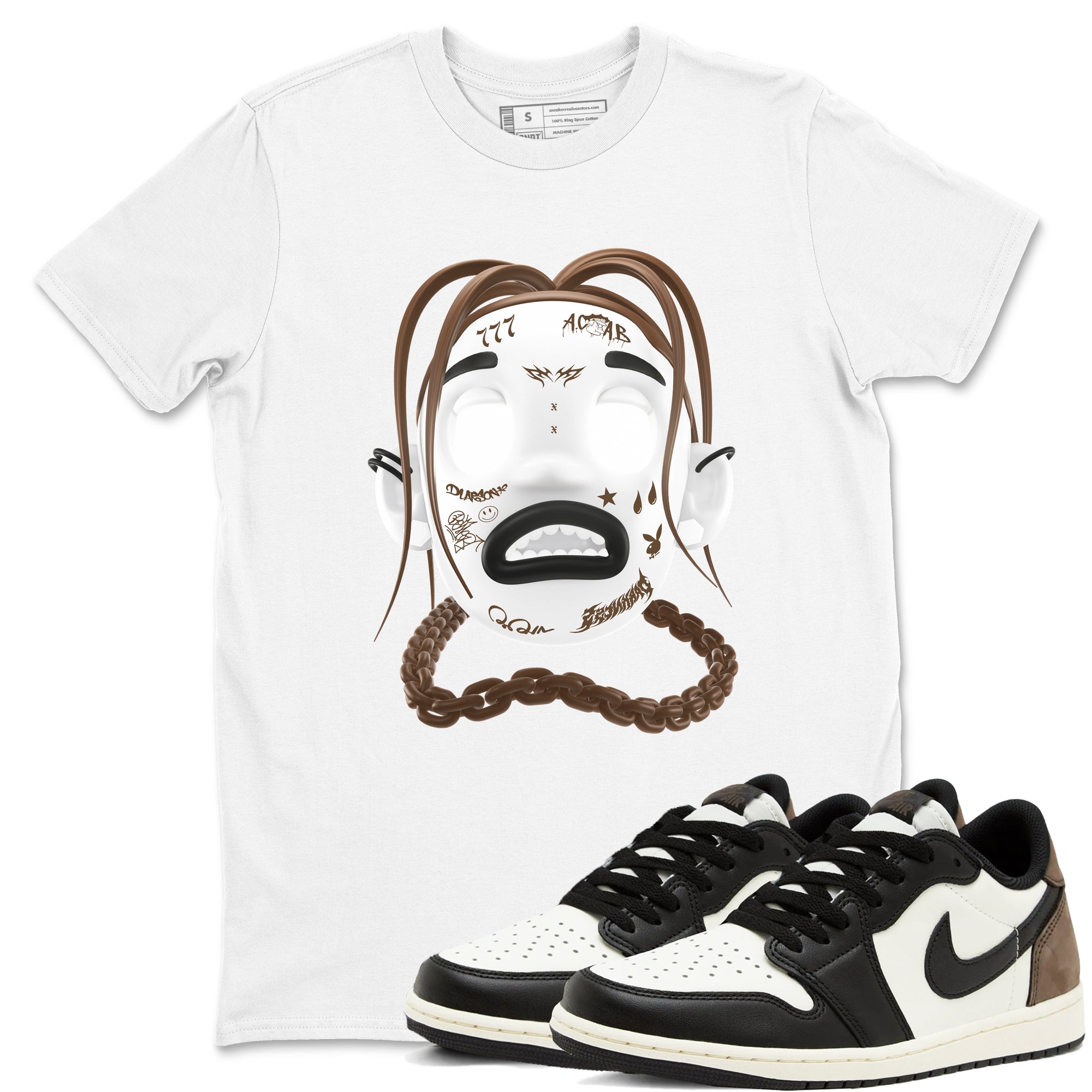 Goosebumps Boy snkmatch Tees - Air Jordan 1 Mocha
