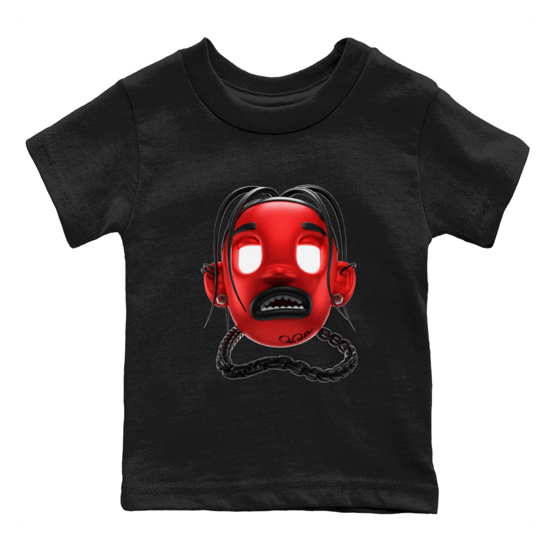 Goosebumps Boy Kids Tops - Air Jordan 1 Satin Bred