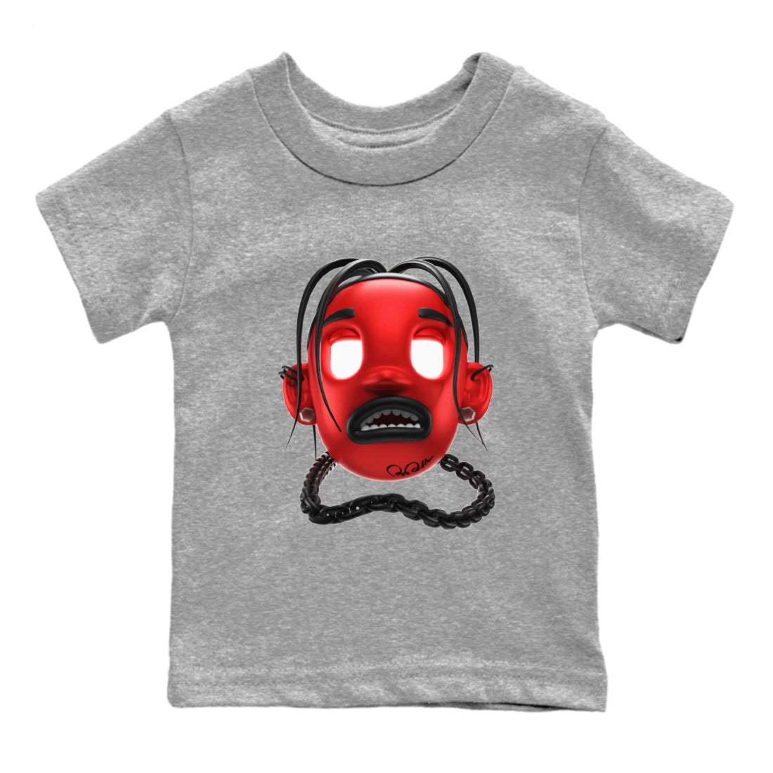 Goosebumps Boy Kids Tops - Air Jordan 1 Satin Bred