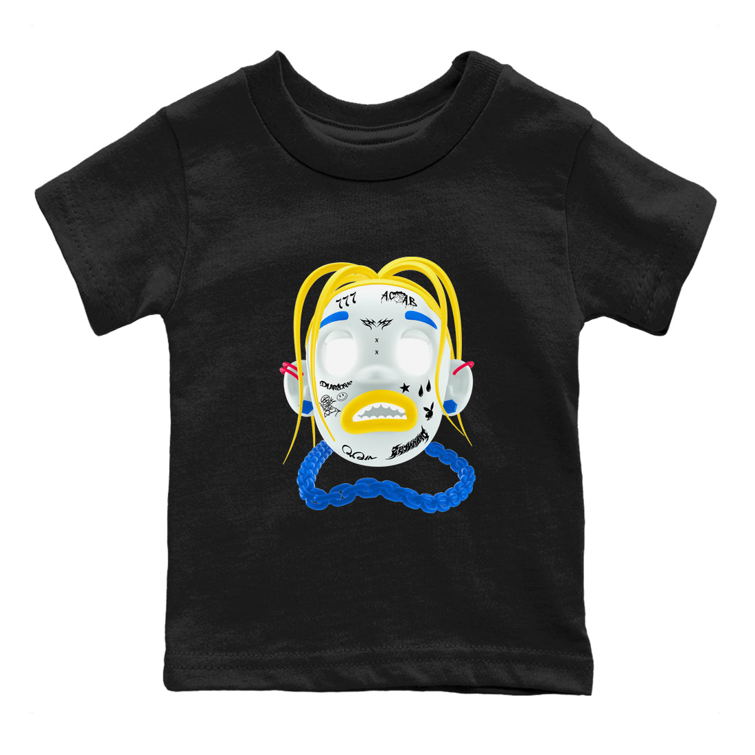 Goosebumps Boy snkmatch Tees Kids - Air Jordan 1 Travis Scott Canary