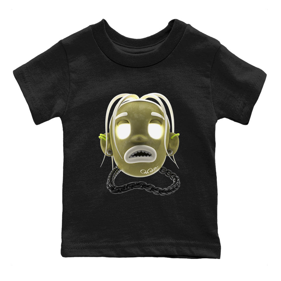 Goosebumps Boy snkmatch Tee Kids - Air Jordan 1 Travis Scott Golf