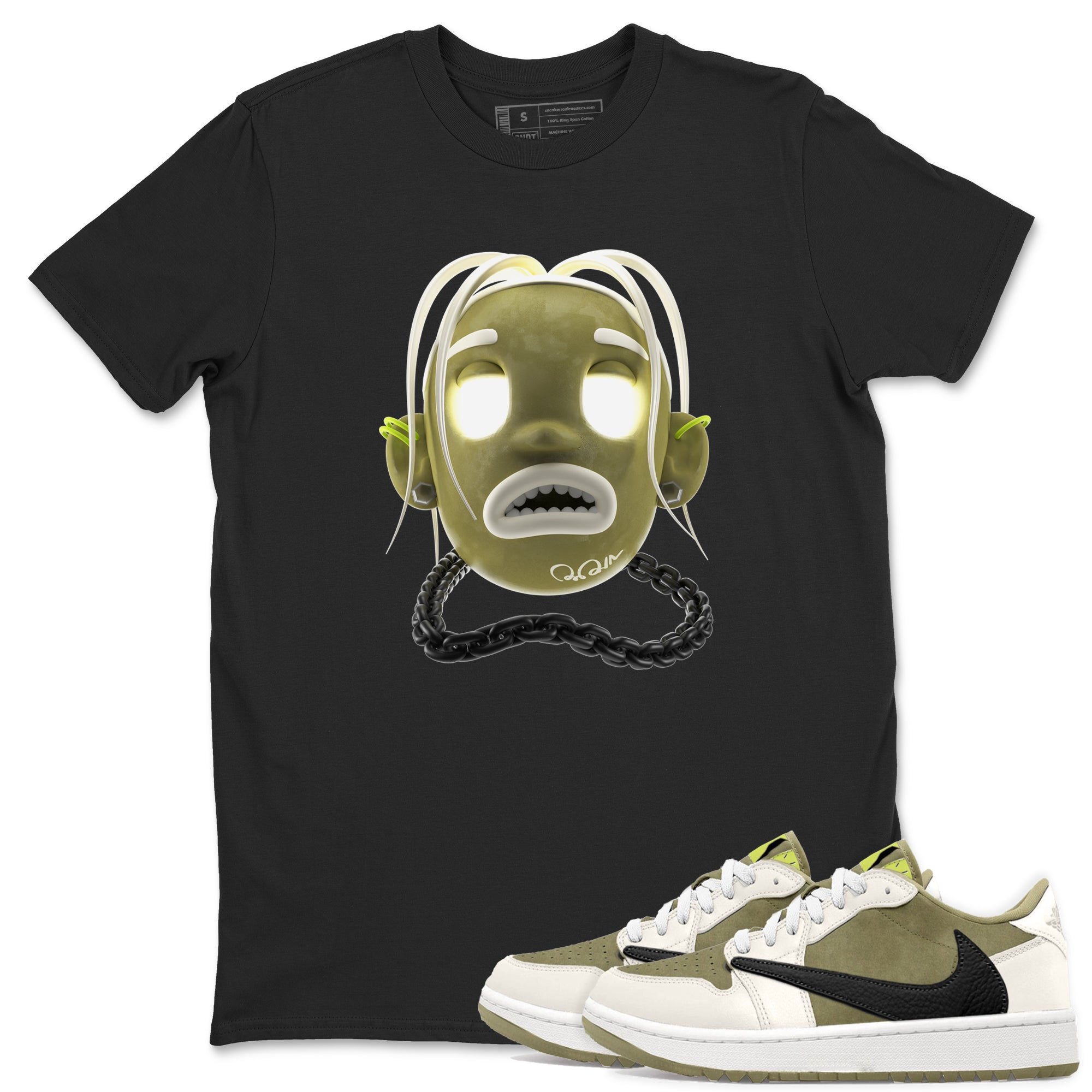 Goosebumps Boy snkmatch Tee - Air Jordan 1 Travis Scott Golf