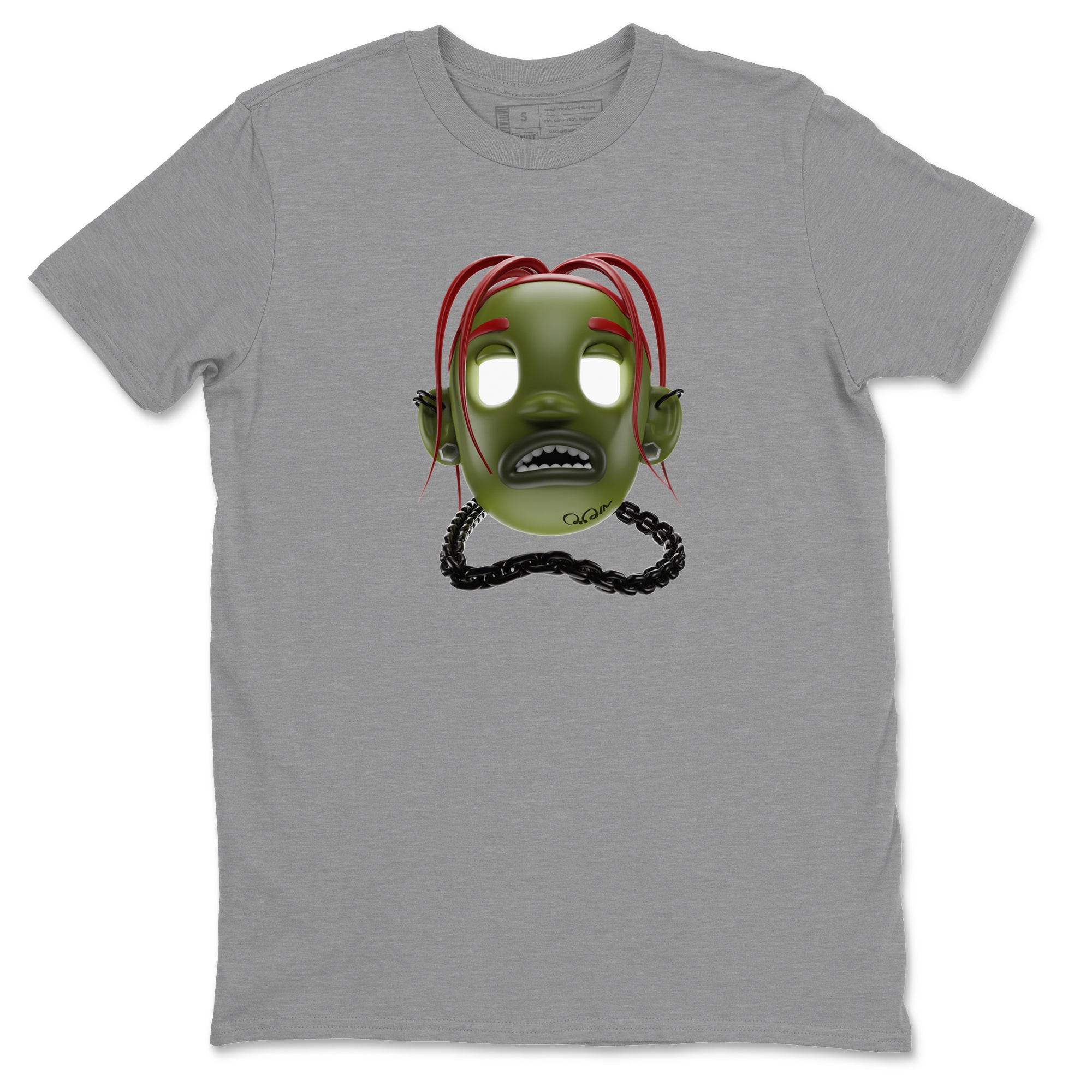 Goosebumps Boy Unisex Tops - Air Jordan 1 Travis Scott Olive