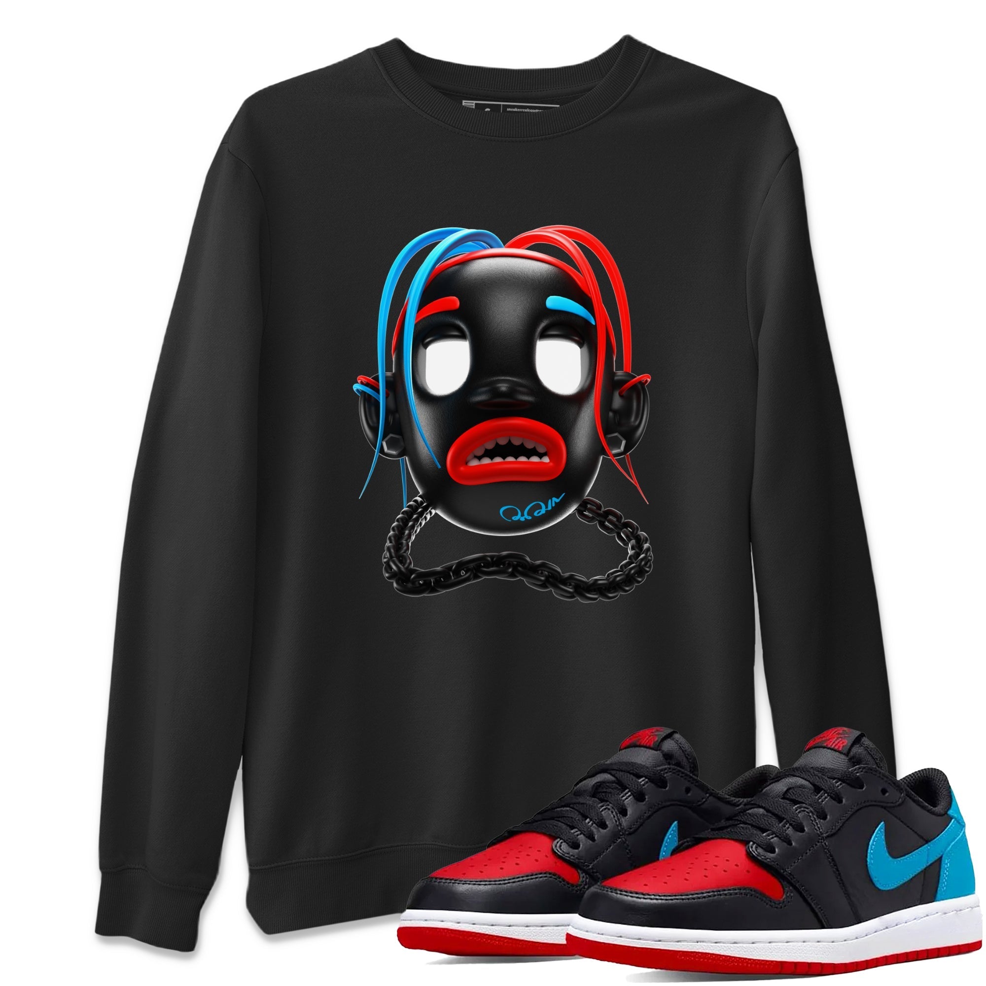 Goosebumps Boy Unisex Tops - Air Jordan 1 UNC to Chicago