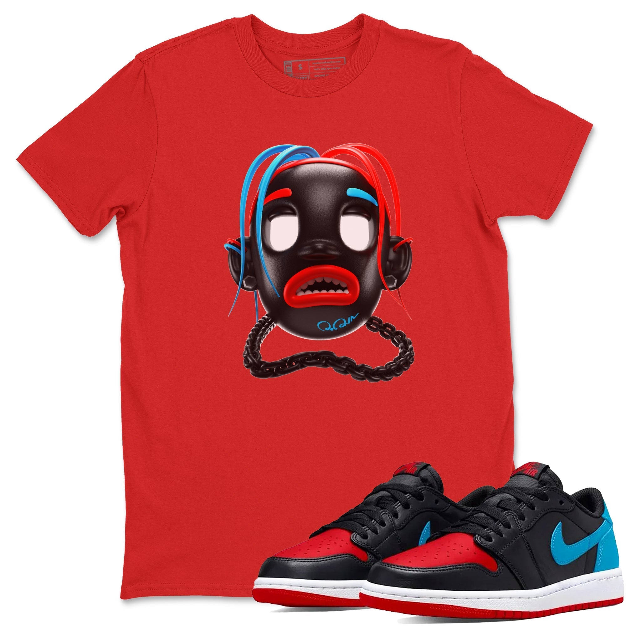 Goosebumps Boy Unisex Tops - Air Jordan 1 UNC to Chicago