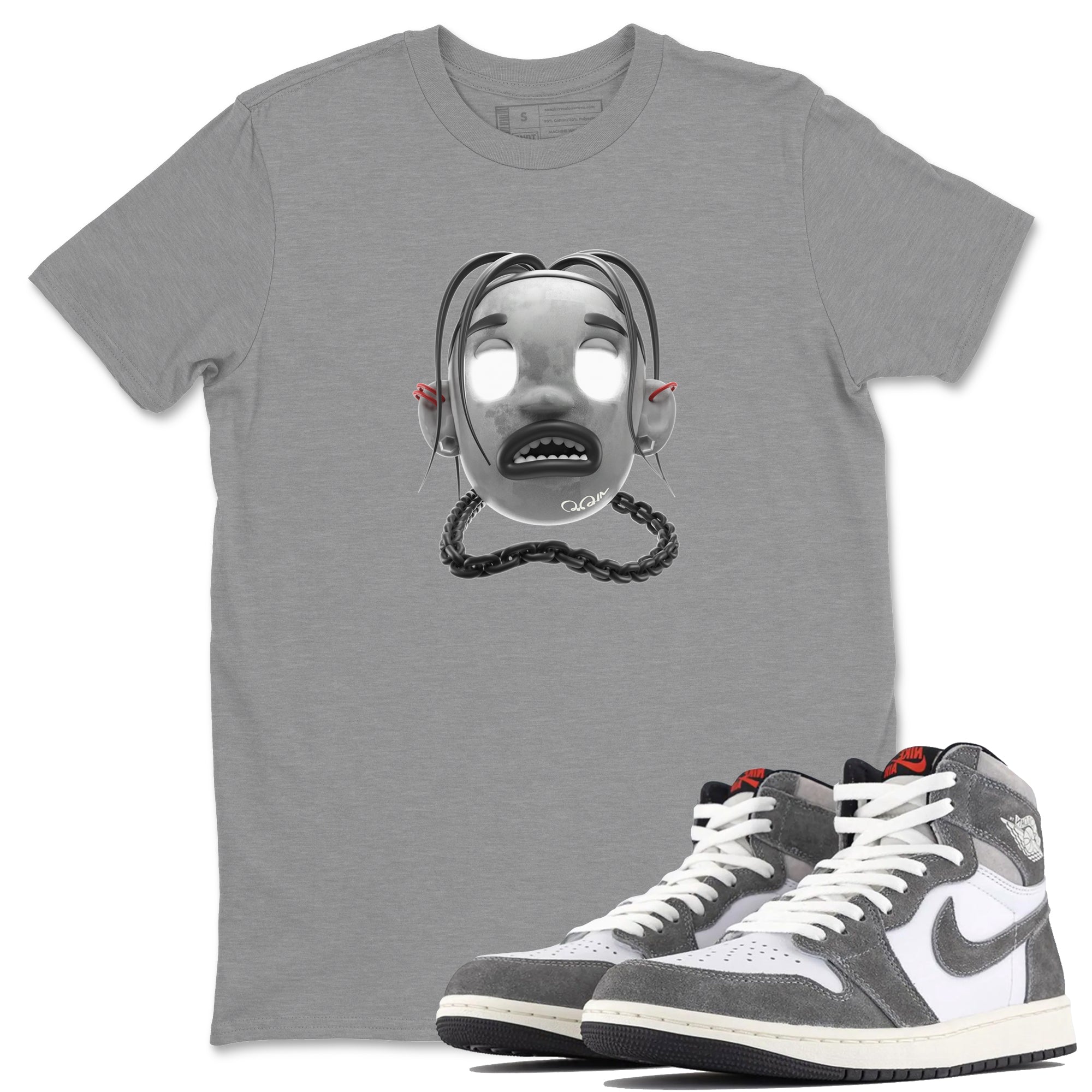 Goosebumps Boy Unisex Tops - Air Jordan 1 Washed Heritage