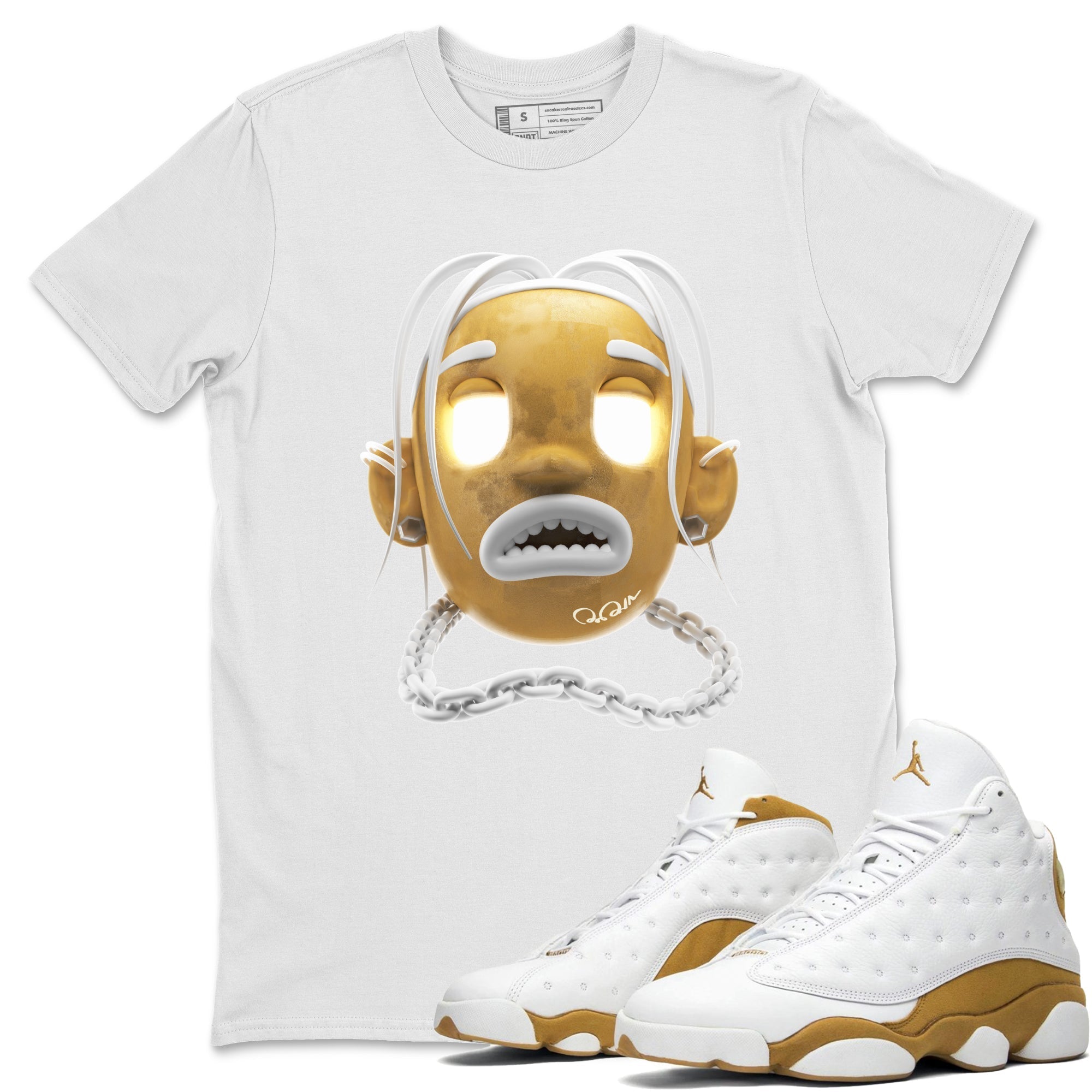 Goosebumps Boy Unisex Tops - Air Jordan 13 Wheat