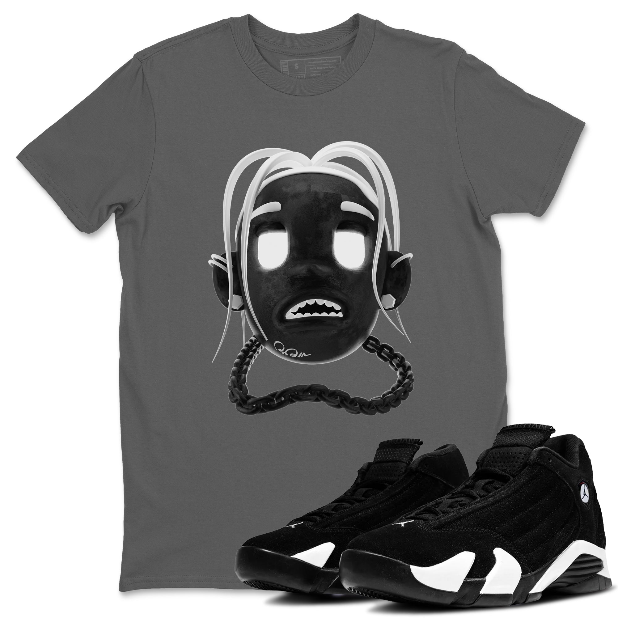 Goosebumps Boy snkmatch Tee - Air Jordan 14 Panda