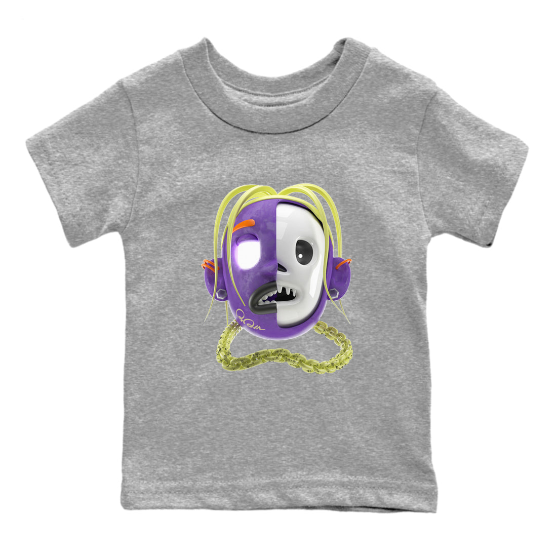 Goosebumps Boy snkmatch Tee Kids - Air Jordan 4 Canyon Purple